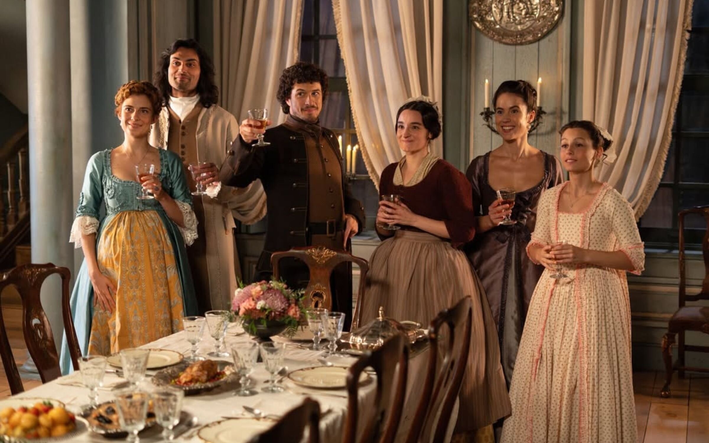 Los personajes de 'Valle Salvaje' se reúnen