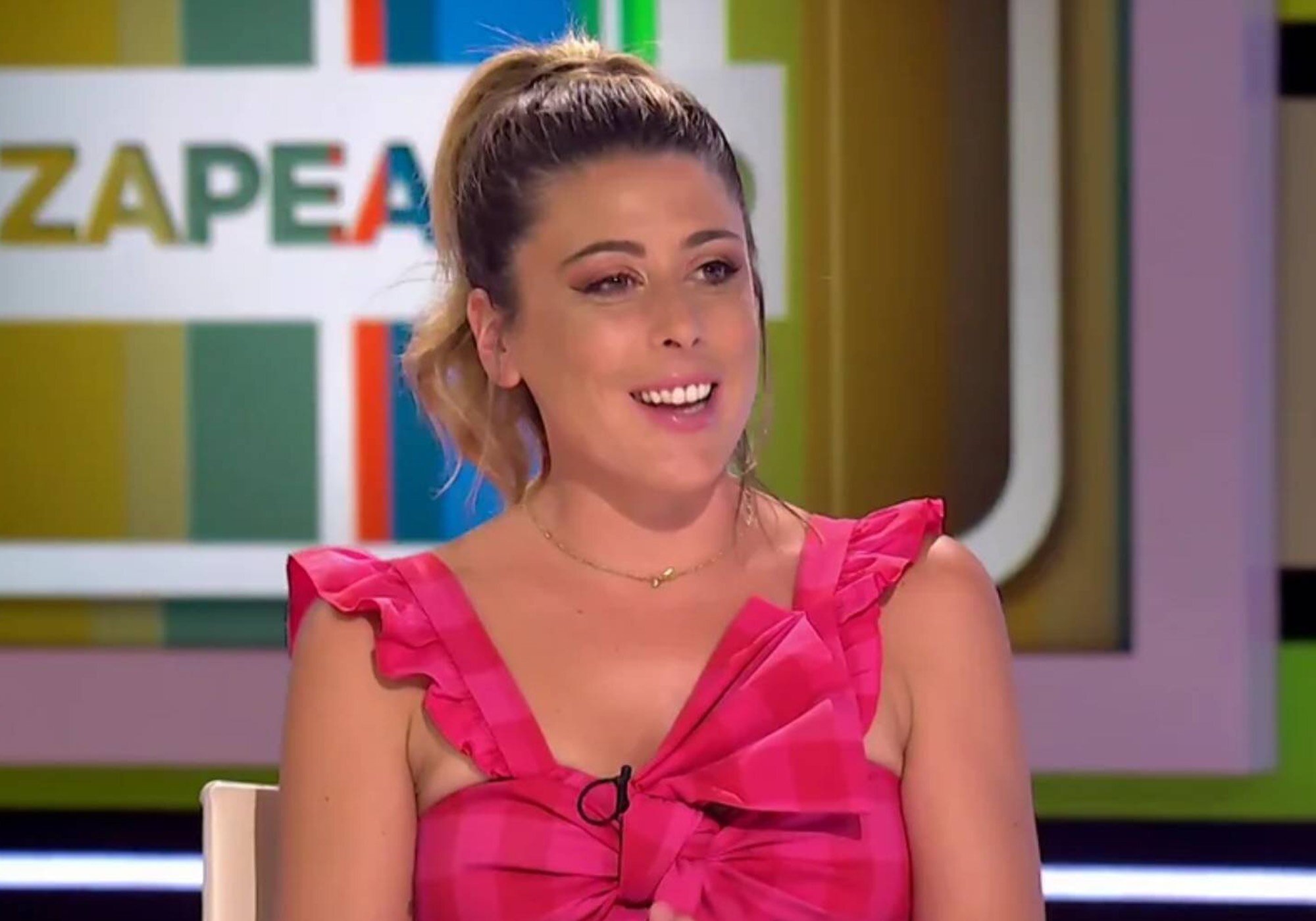 Valeria Ros, como colaboradora de 'Zapeando'