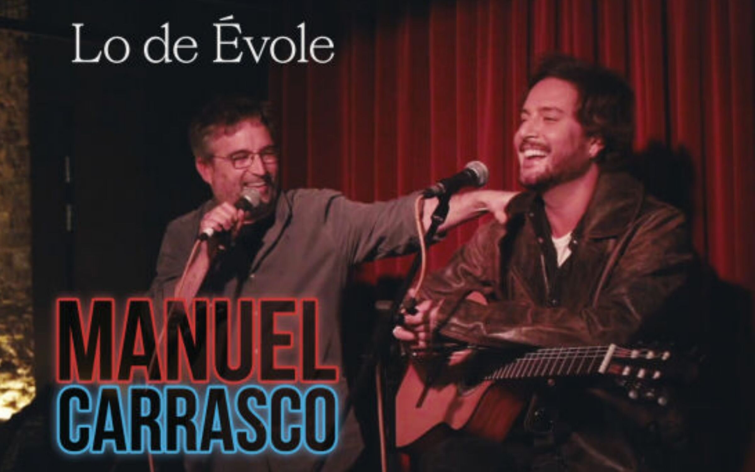 Jordi Évole junto a Manuel Carrasco en 'Lo de Évole'