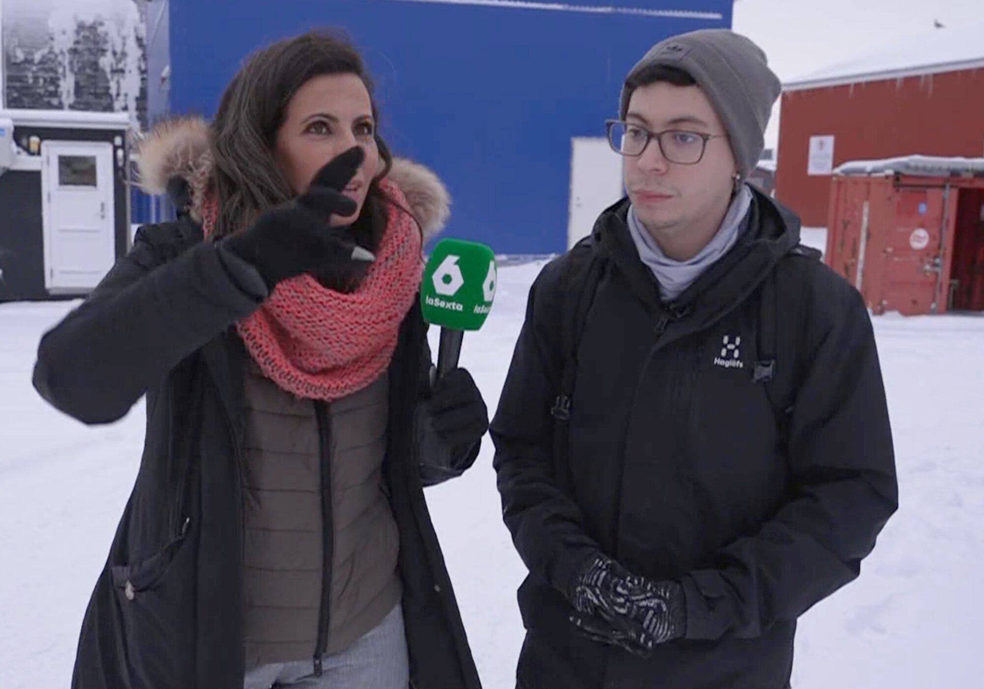 Ana Pastor en el especial de Groenlandia de 'El objetivo' en laSexta
