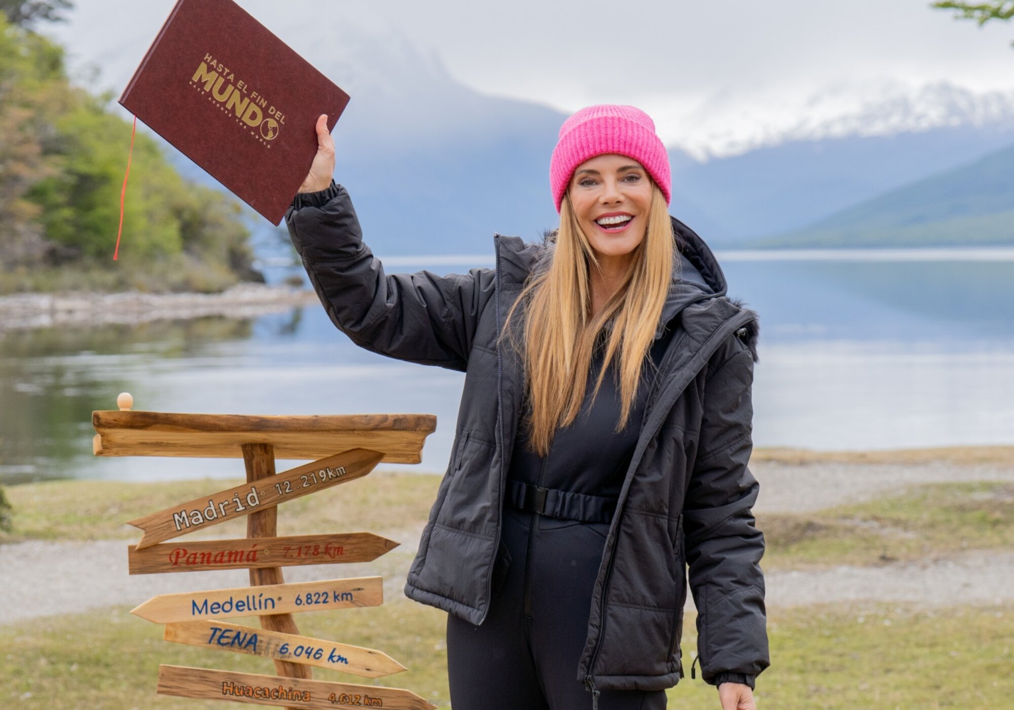 Paula Vázquez en la última emisión de 'Hasta el fin del mundo'