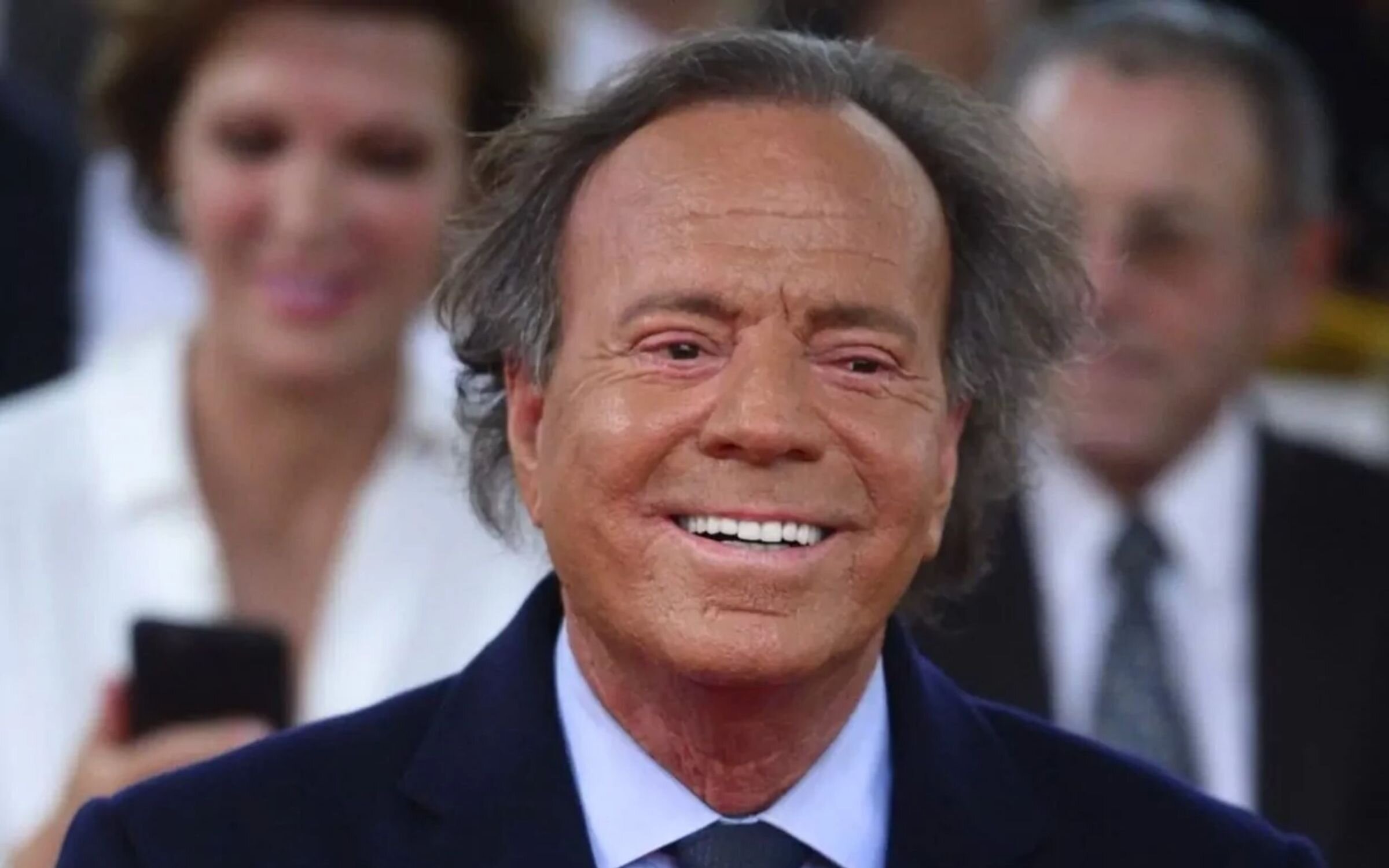 El cantante Julio Iglesias