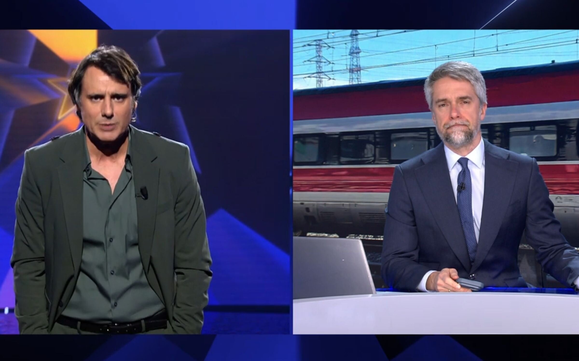 Ion Aramendi conecta con Carlos Franganillo durante la gala de 'GH Dúo'