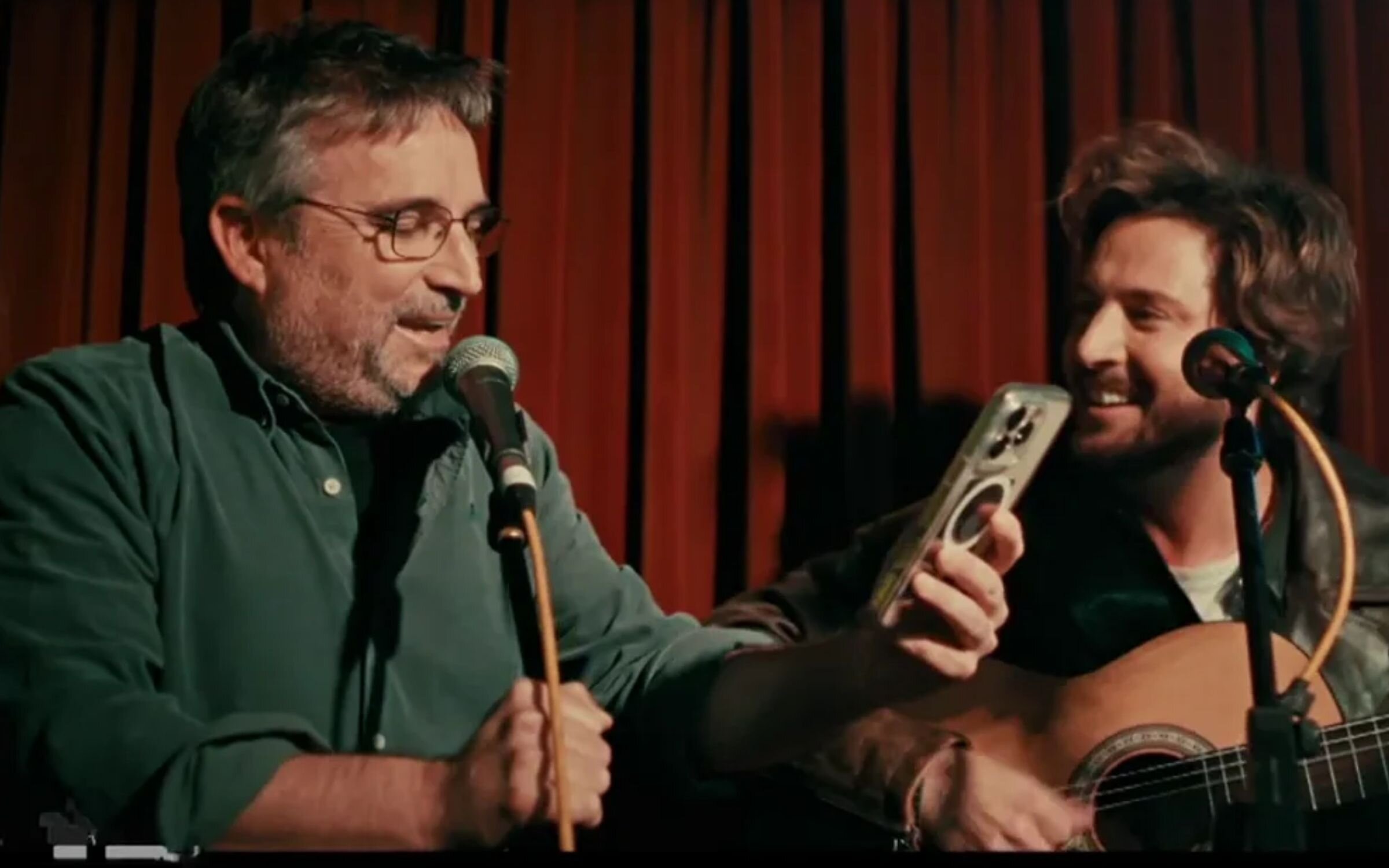 Manuel Carrasco junto a Jordi Évole en 'Lo de évole'