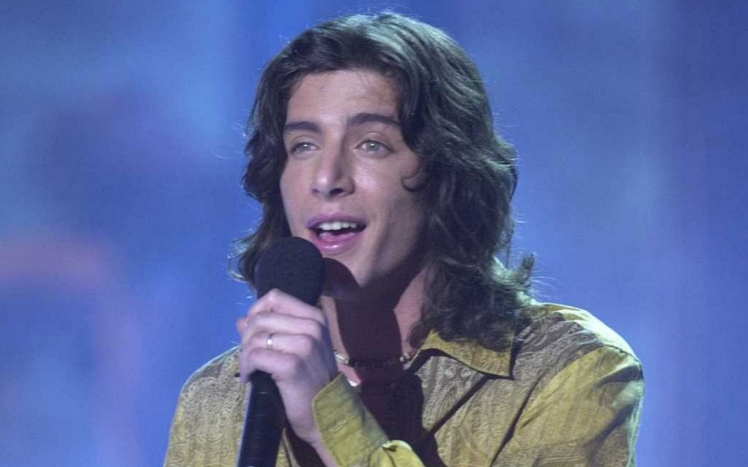 Manuel Carrasco en su paso por 'Operación triunfo'