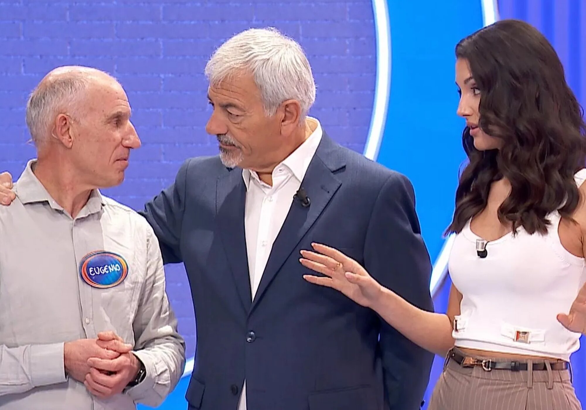 Carlos Sobera y Tania Medina en el estreno de 'El precio justo'