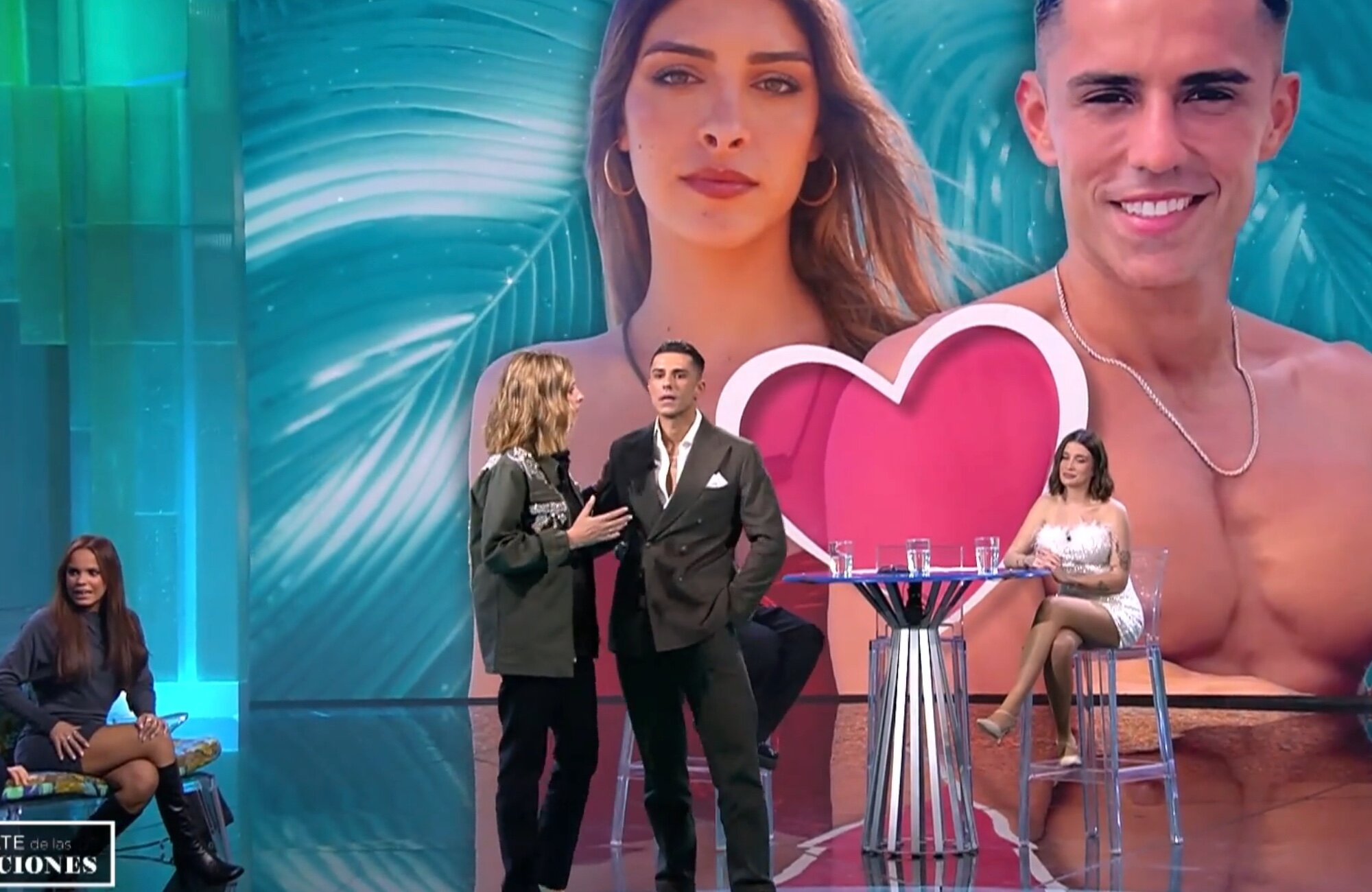 Andrea niega en 'El debate de las tentaciones' haber tenido nada con Alba Rodríguez