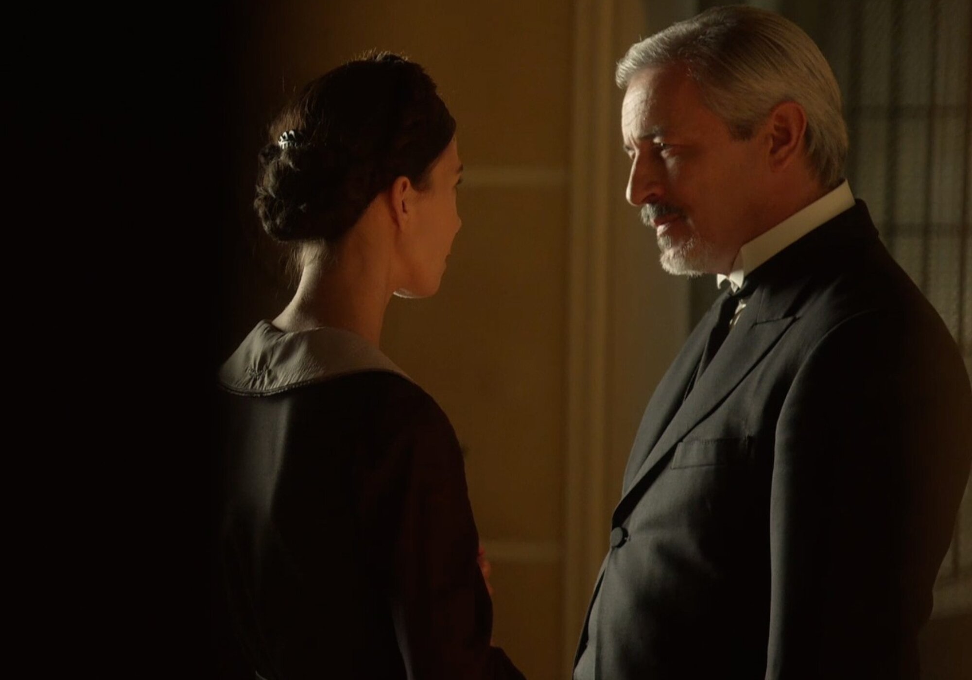 Teresa y Cristóbal en 'La promesa'