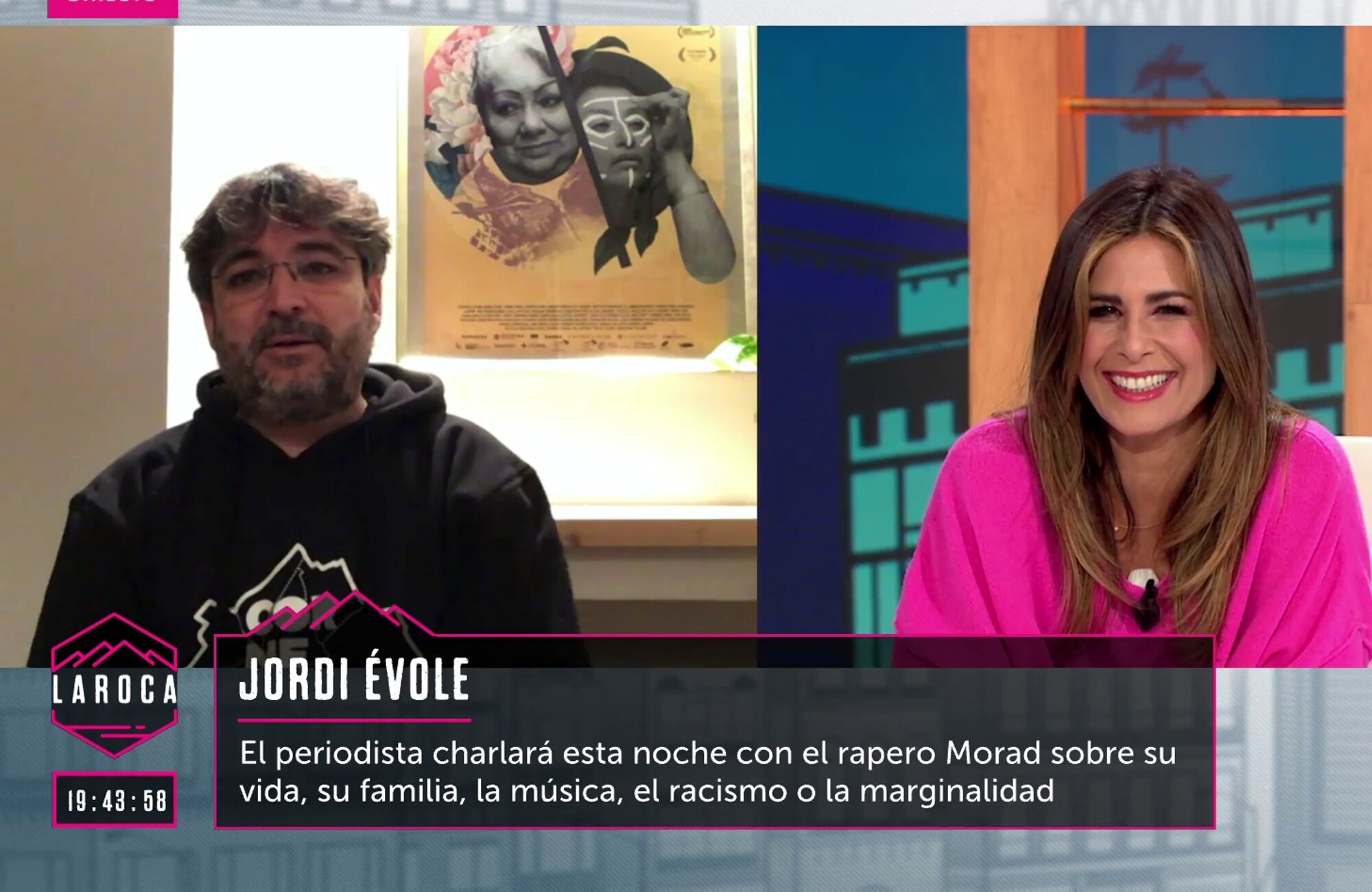 Jordi Évole promociona 'Lo de Évole' en 'La Roca' en 2022