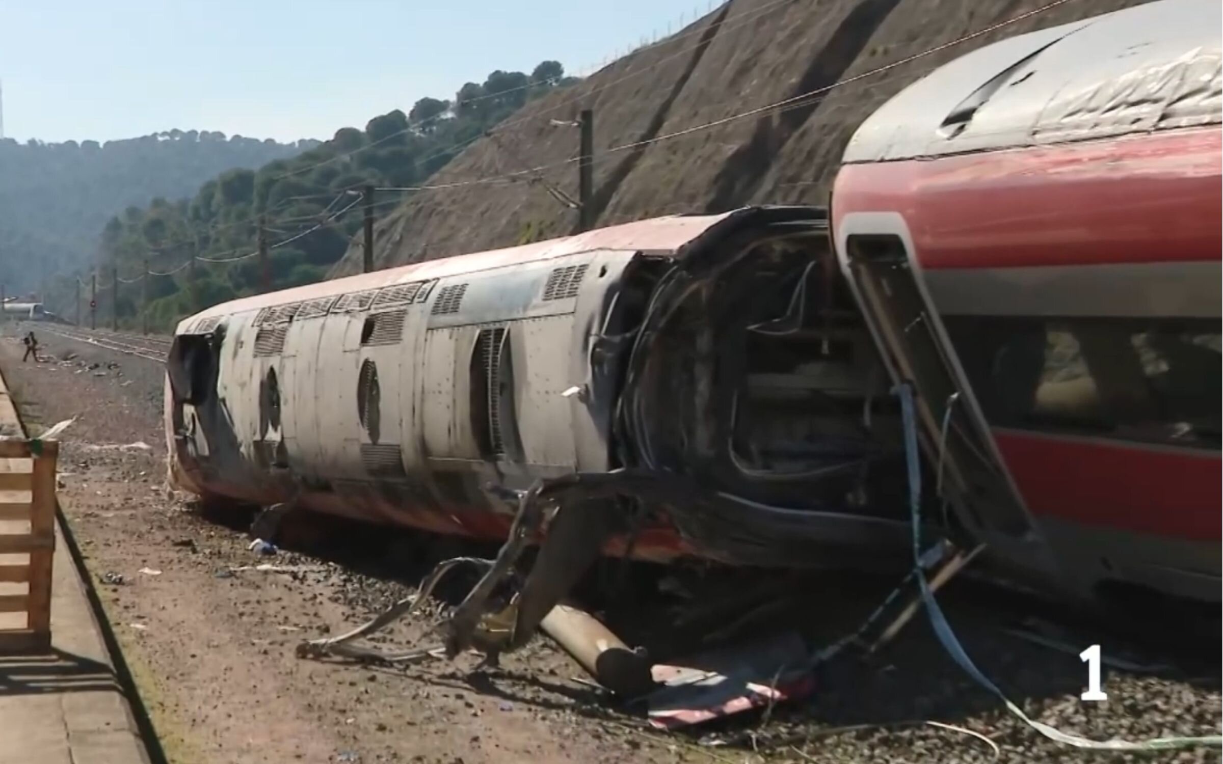 Gravísimo accidente ferroviario en Adamuz, Córdoba
