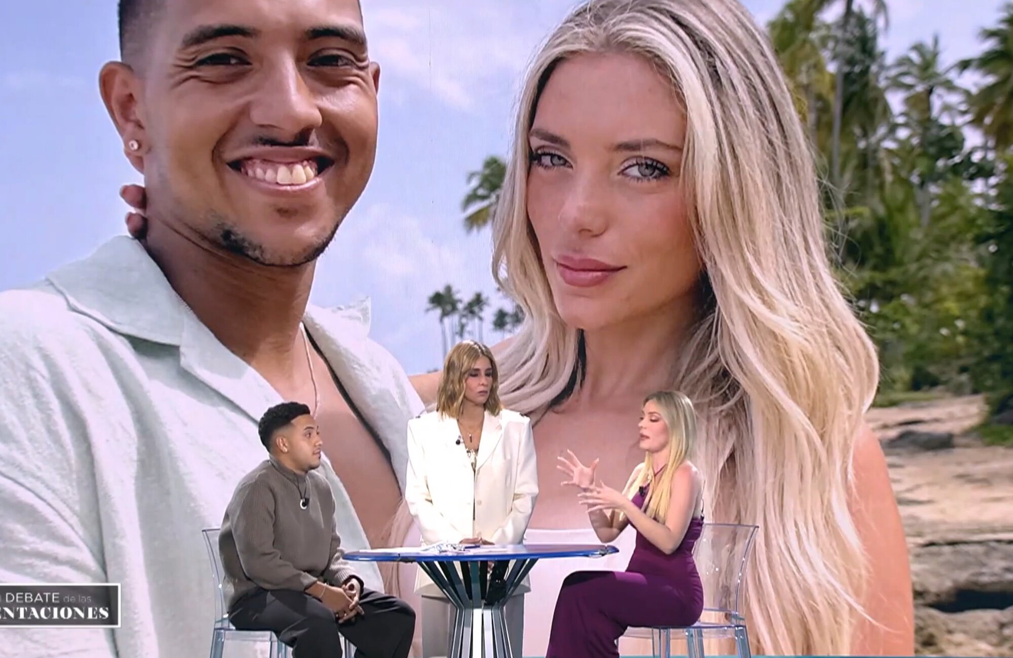 Gilbert y Claudia discuten en 'El debate de las tentaciones'