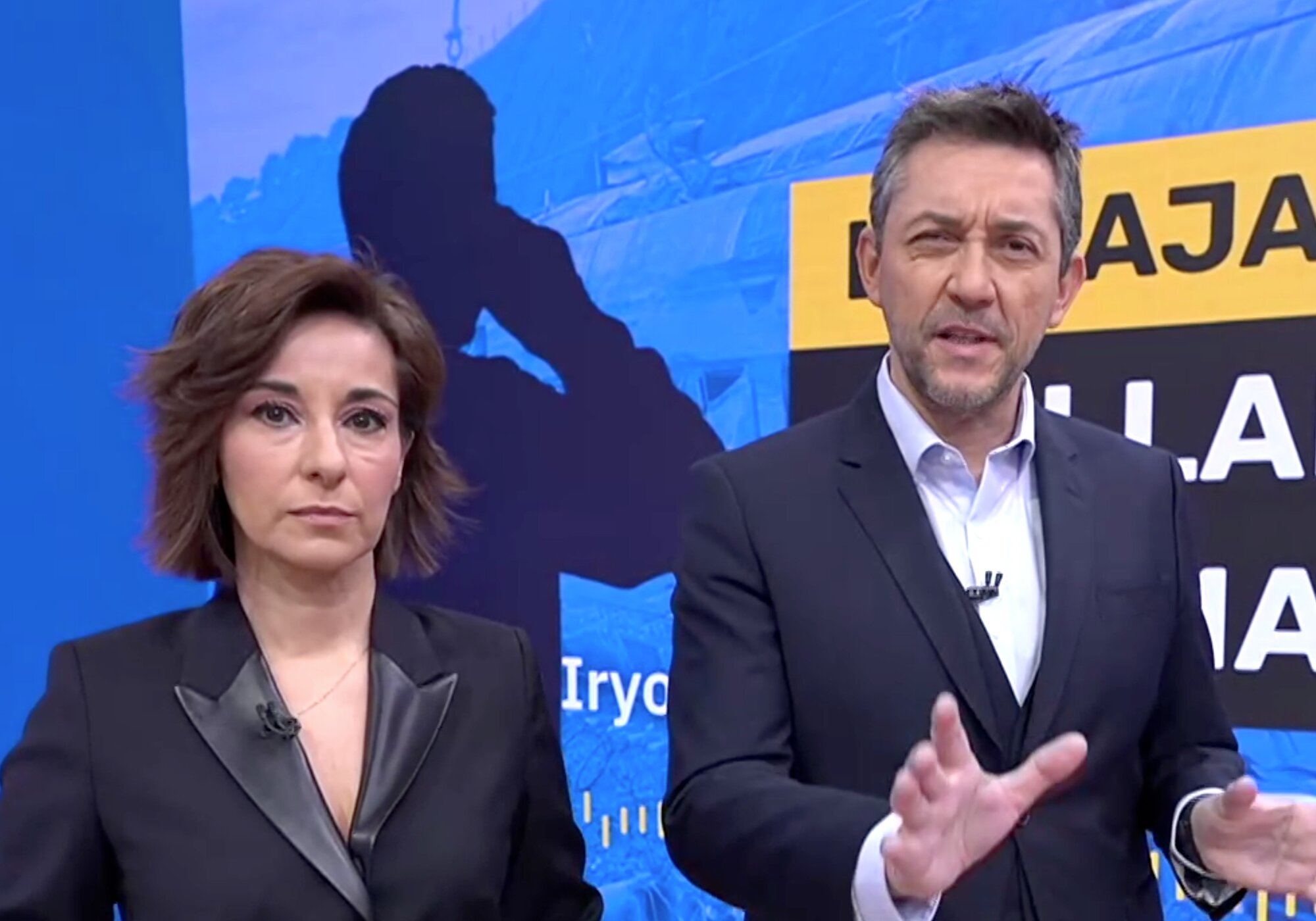 Adela González y Javier Ruiz, presentadores de 'Mañaneros 360'