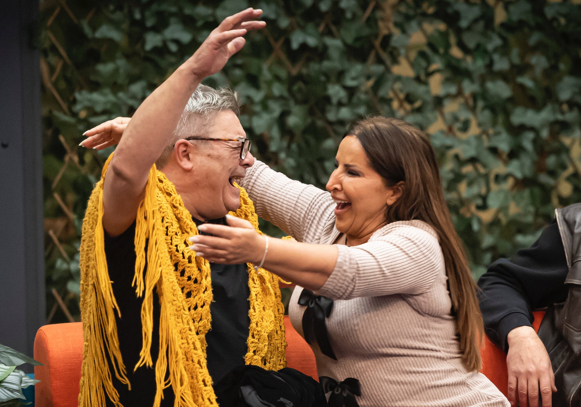 Antonio Canales junto a Raquel Salazar en 'GH Duó 4'