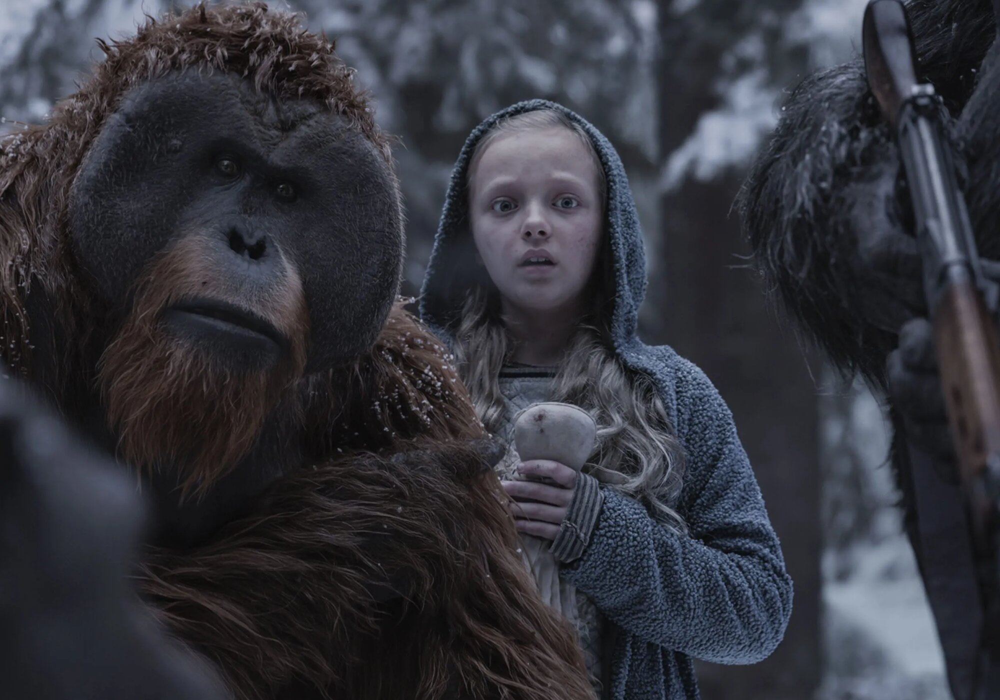 El cine de La 1 se resiente con 'La guerra del planeta de los simios'