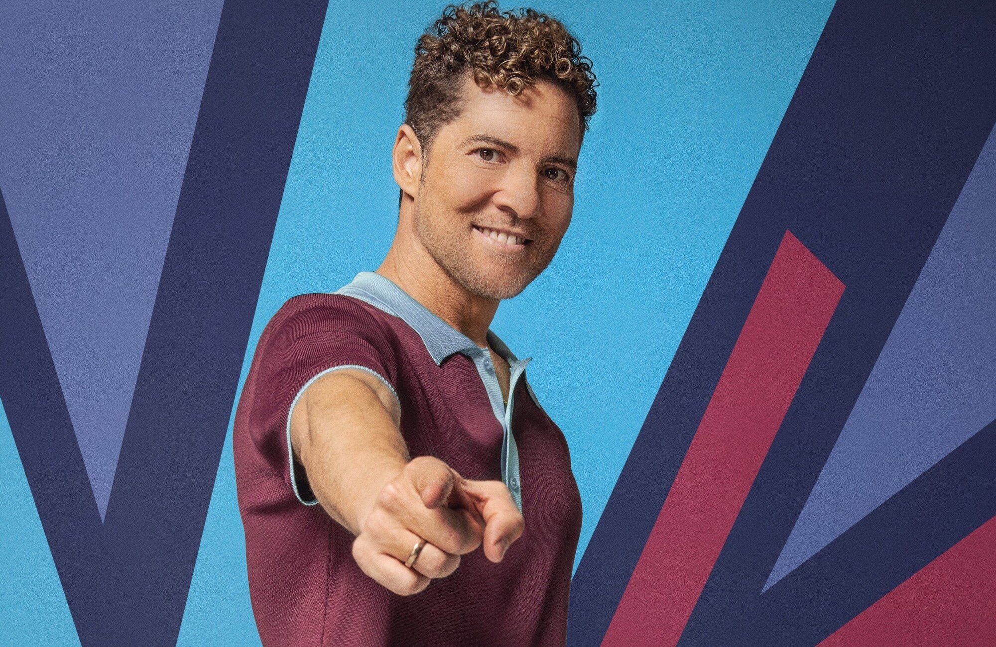 David Bisbal en la imagen promocional de 'La Voz Kids 2025'