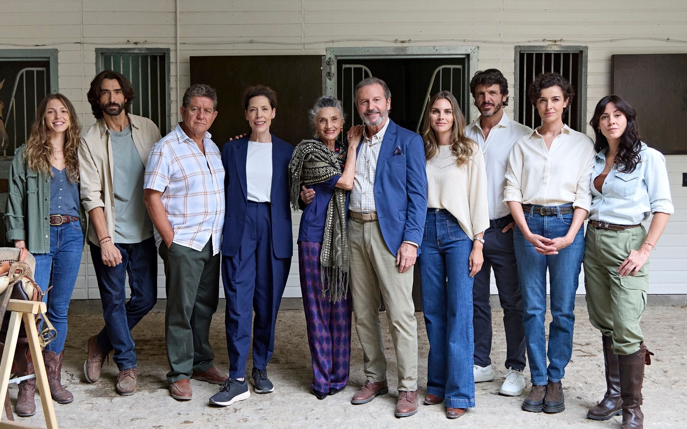 Elenco de 'Pura sangre'