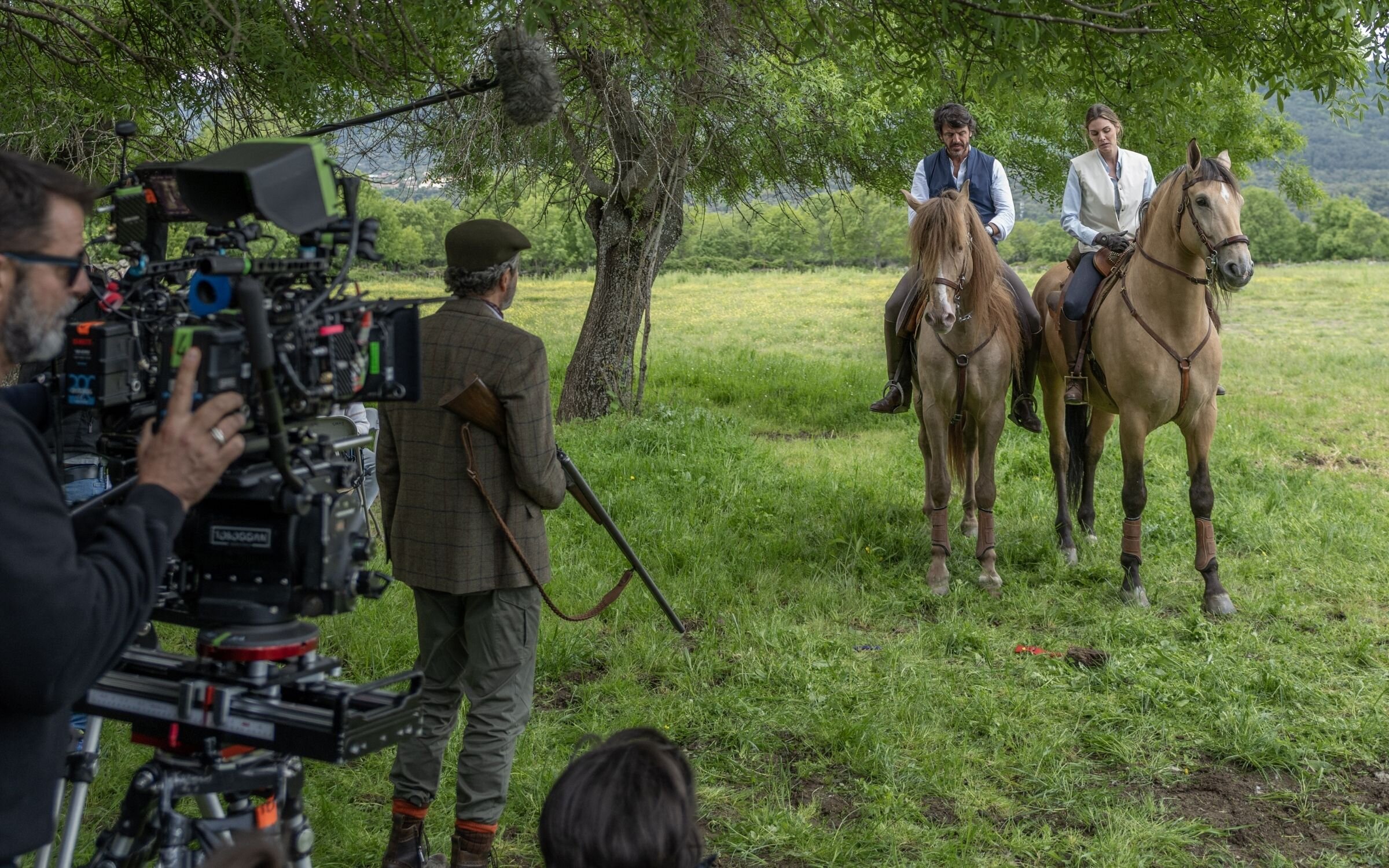 Rodaje de 'Pura sangre'