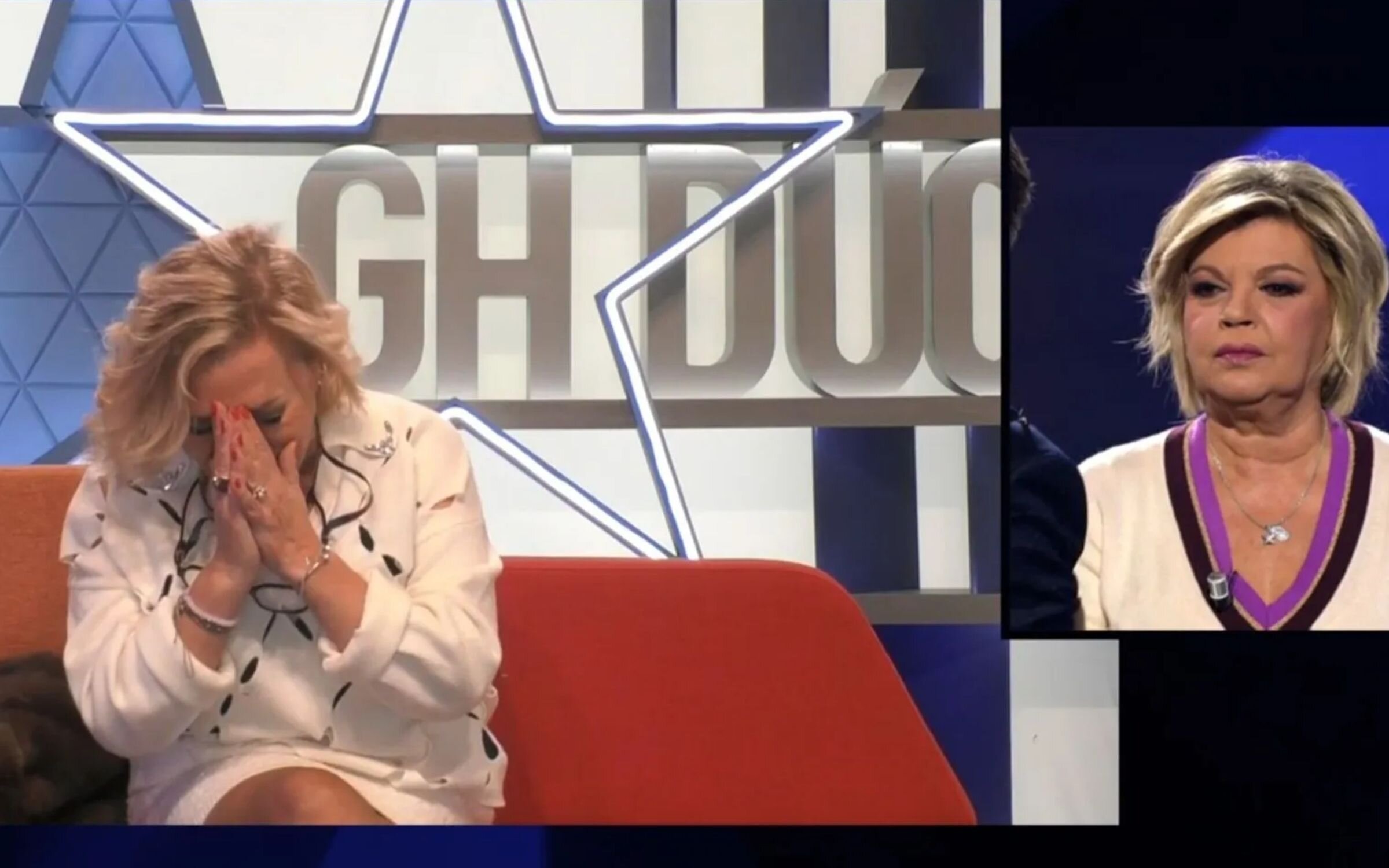 Carmen Borrego junto a Terelu Campos en la gala de 'GH Dúo 4'