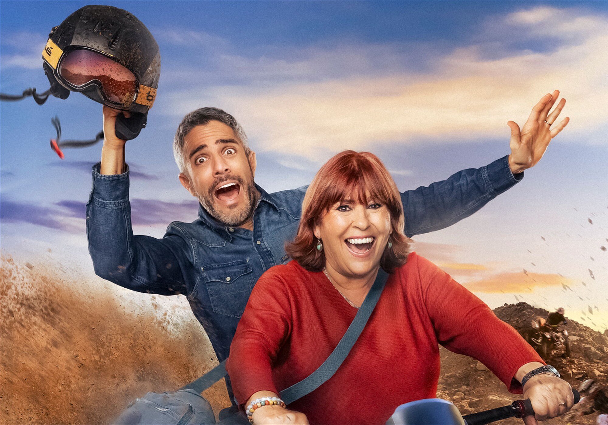 Imagen de 'Nos vamos de madre' con Roberto Leal y su madre Mercedes