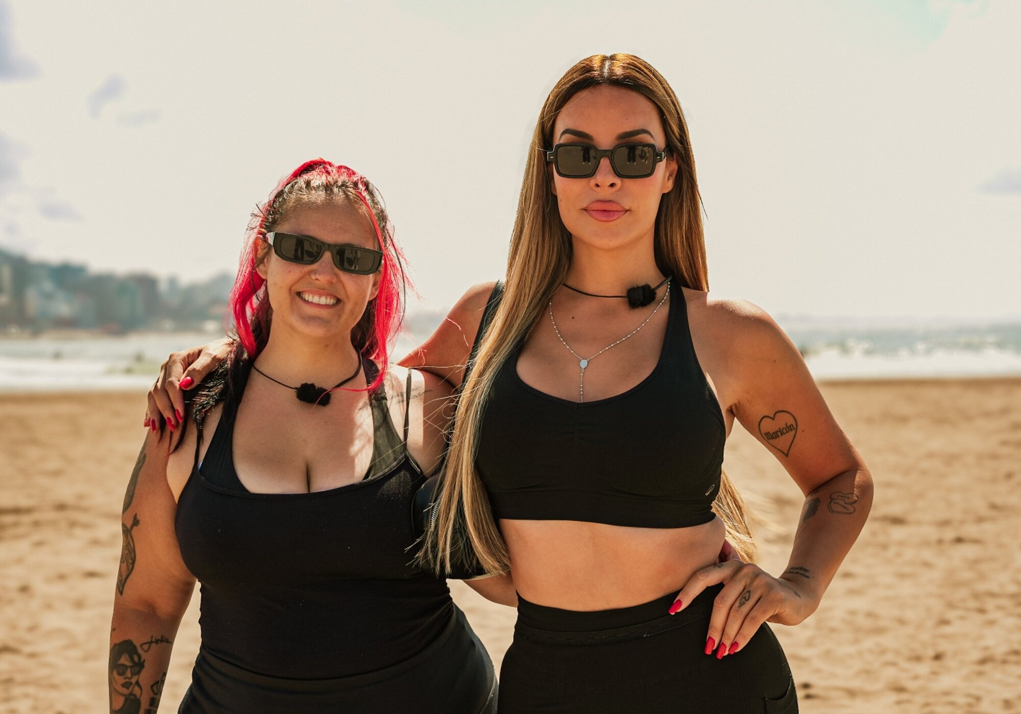 Andrea Compton y Jedet en 'Hasta el fin del mundo'