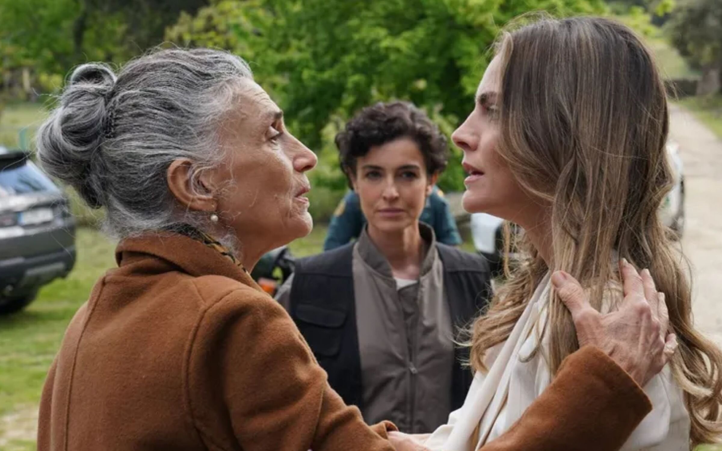 Ángela Molina, Blanca Romero y Amaia Salamanca en 'Pura sangre'