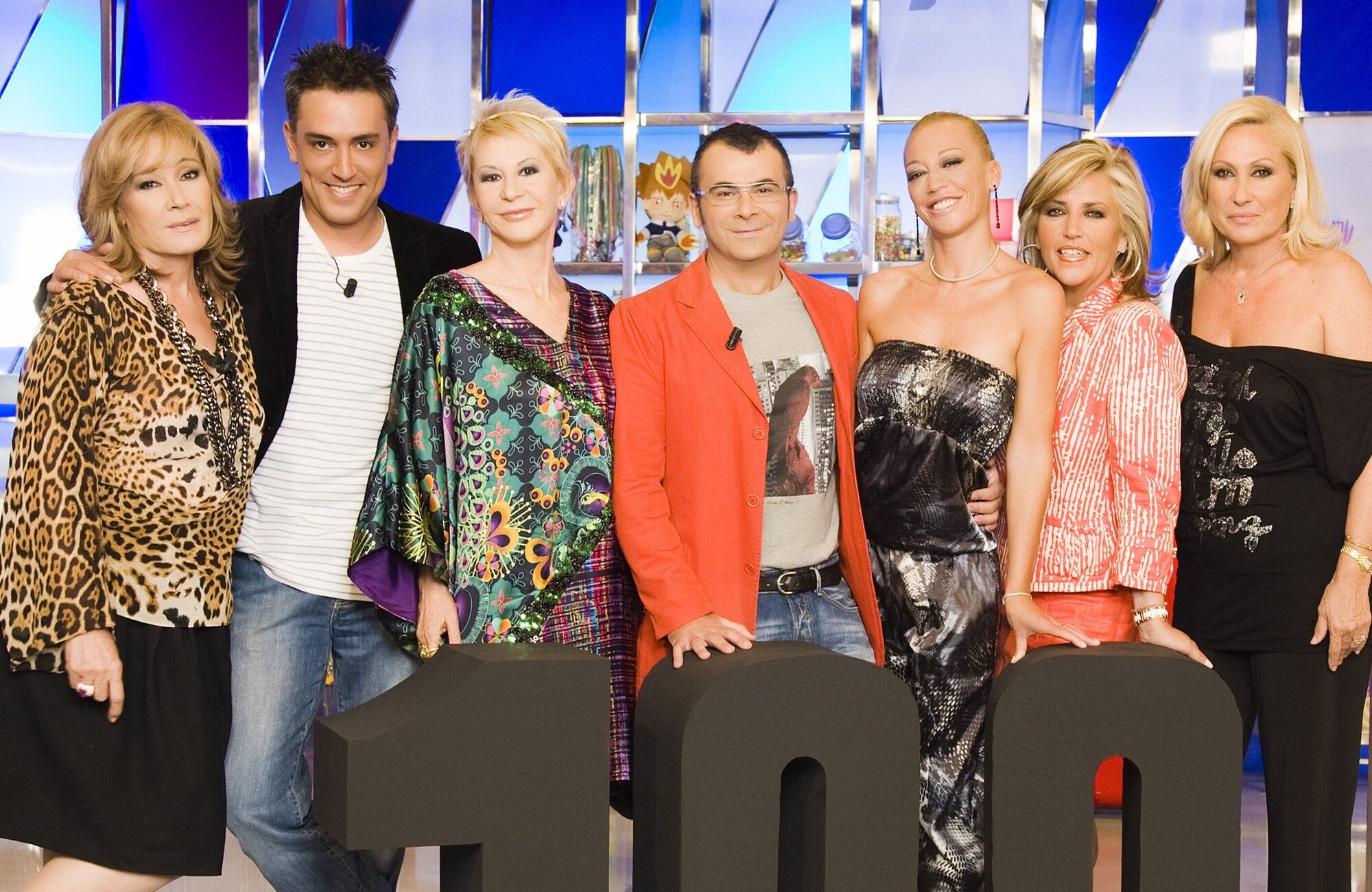 Karmele Marchante en la celebración de los 100 programas de 'Sálvame'