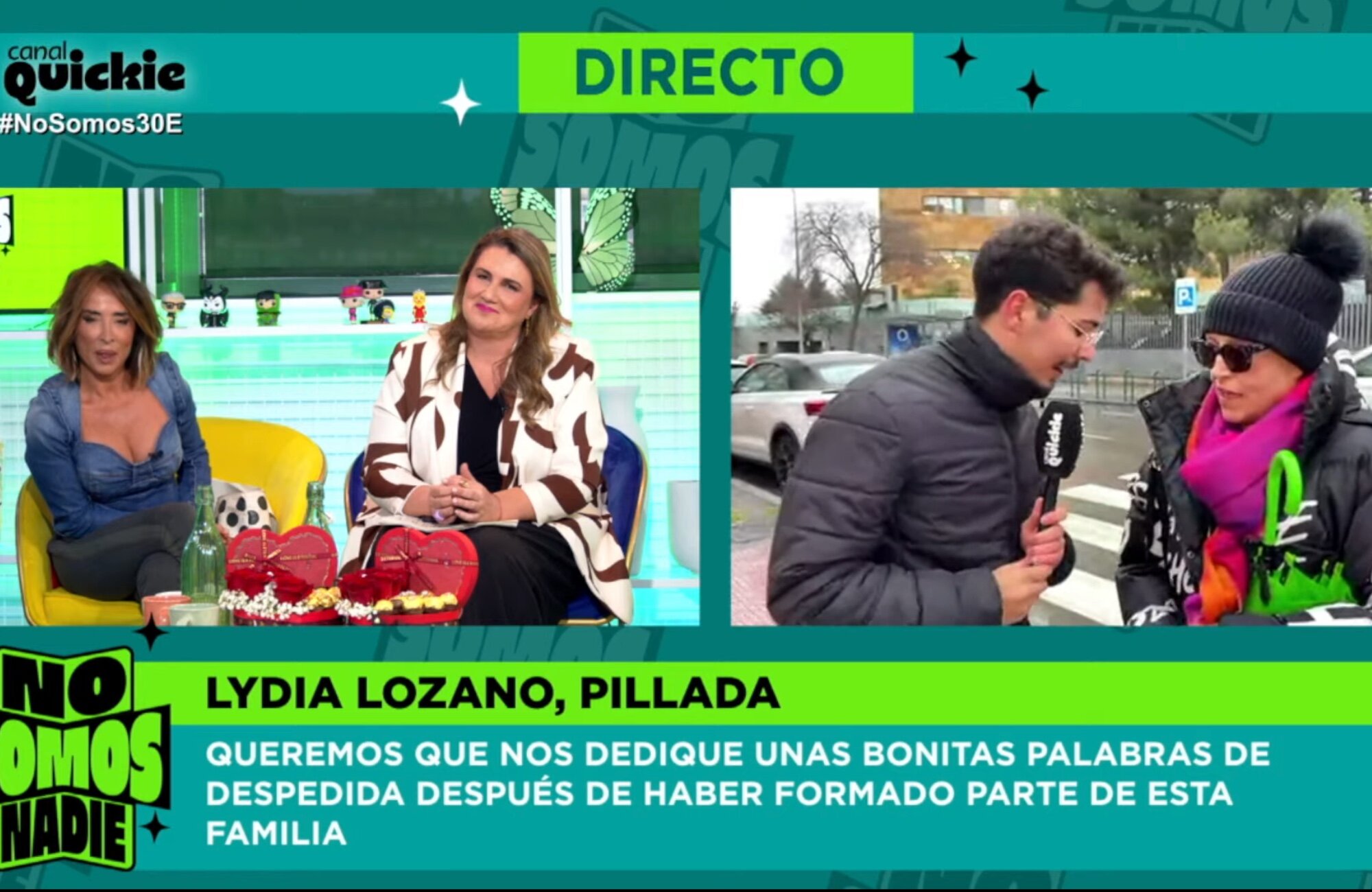 Lydia Lozano se para con Arnau Martínez en 'No somos nadie'