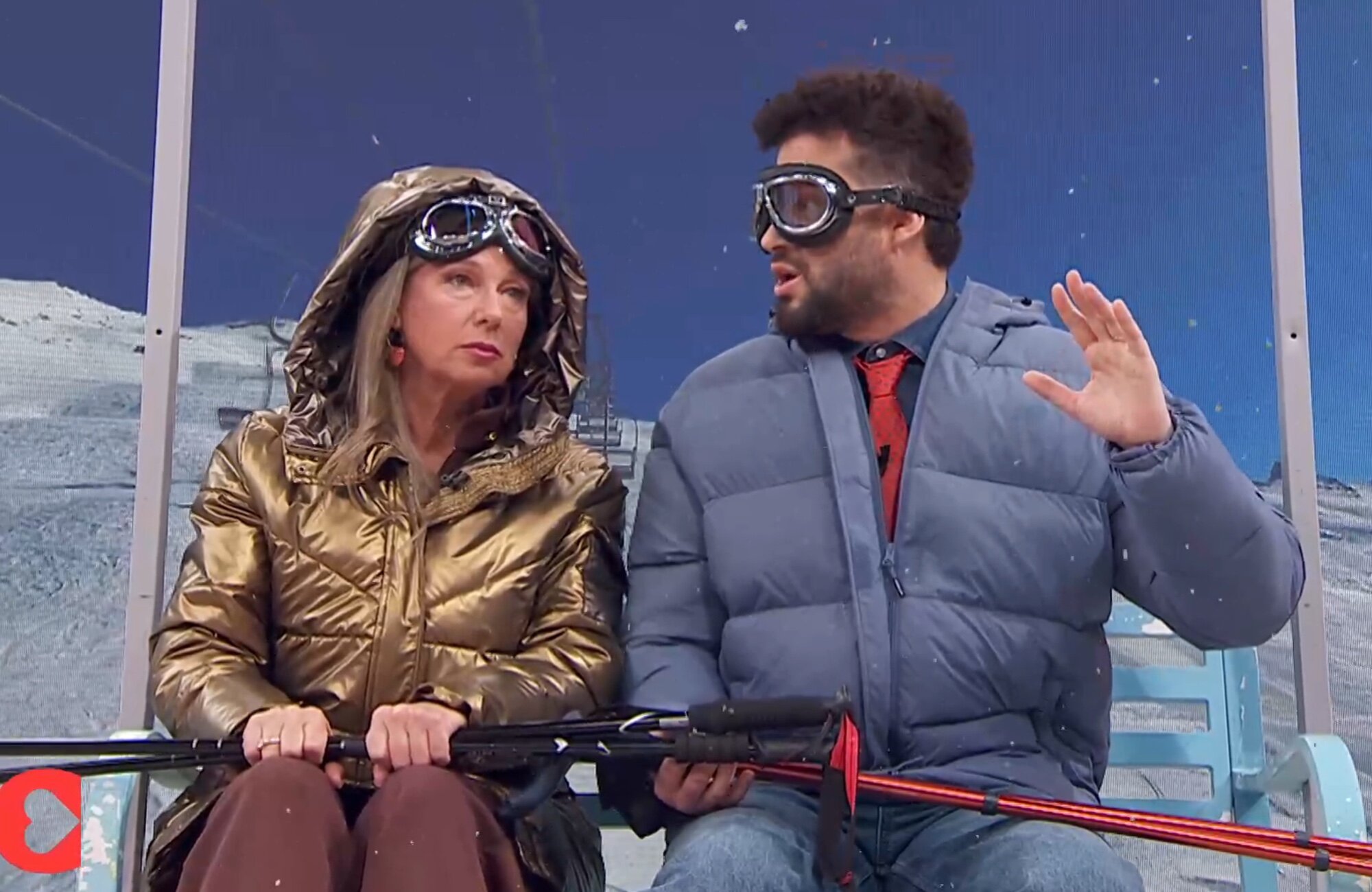 Anne Igartiburu y Javier de Hoyos en 'D Corazón'