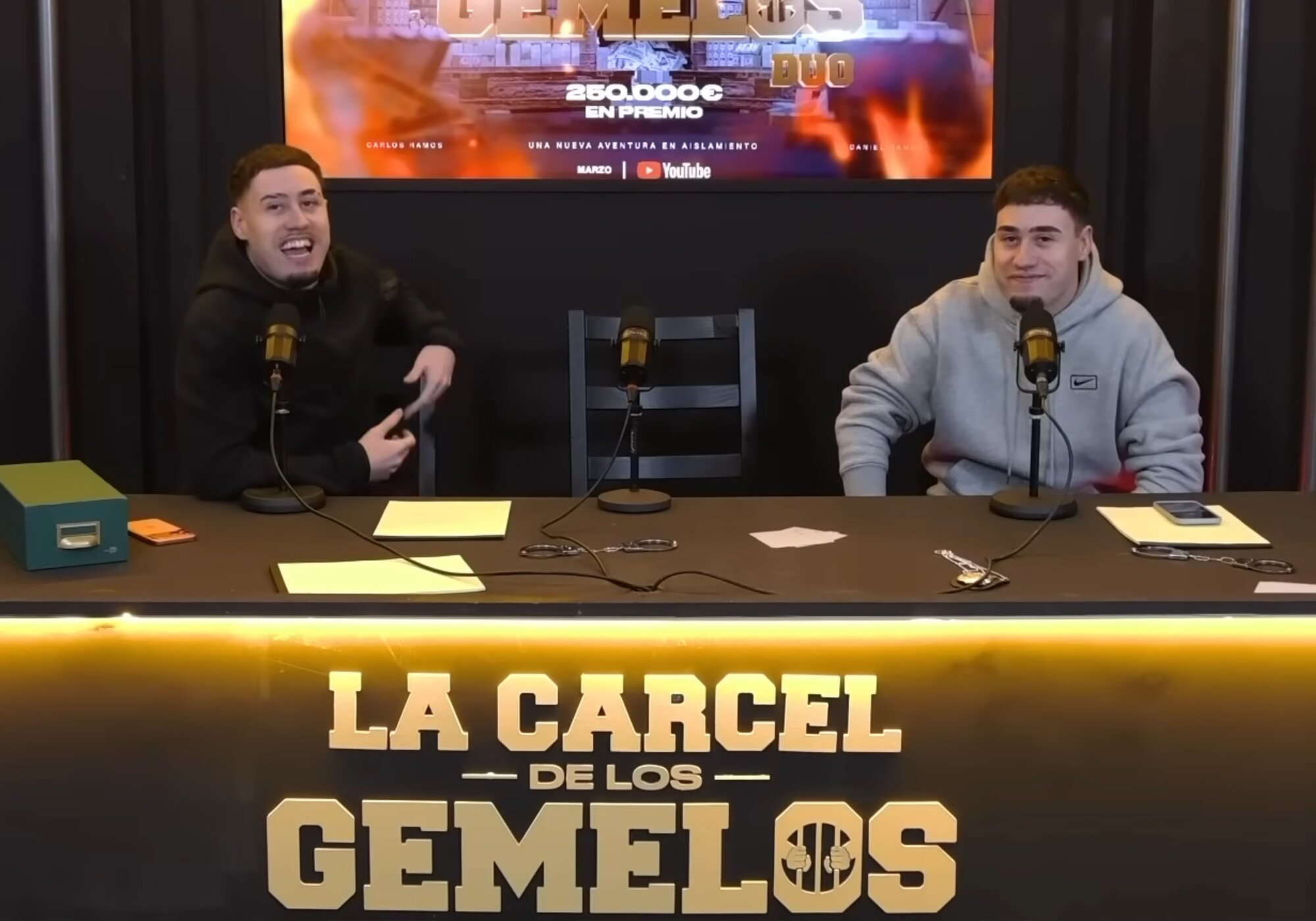 'La cárcel de los gemelos' se estrena el 15 de marzo