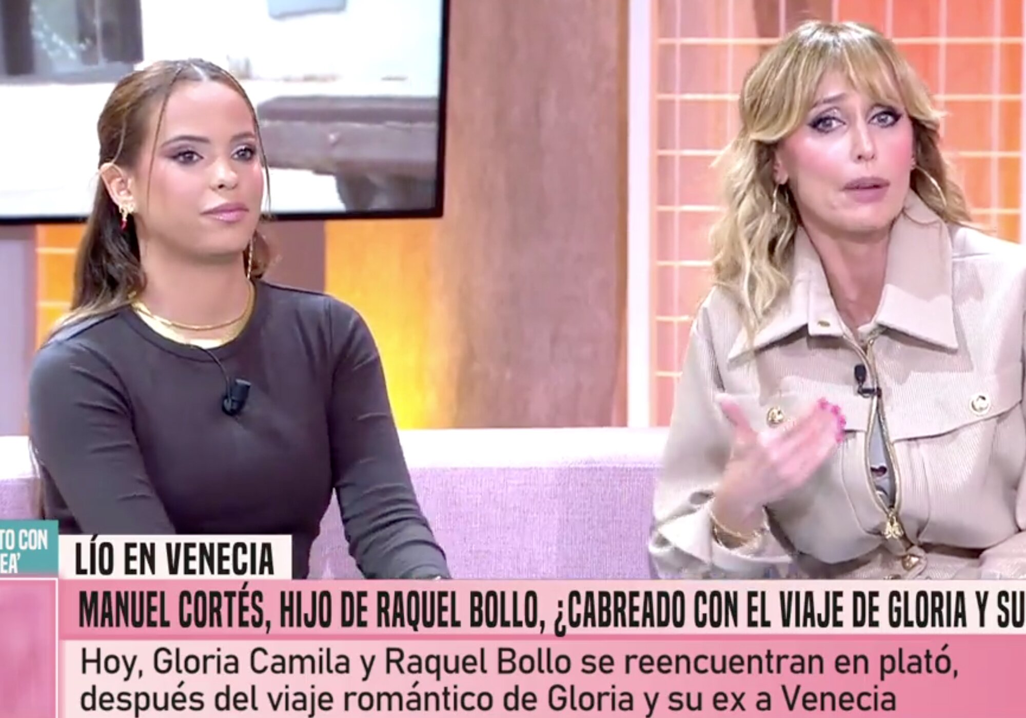 Emma García estalló en 'Fiesta' contra la actitud de Gloria Camila