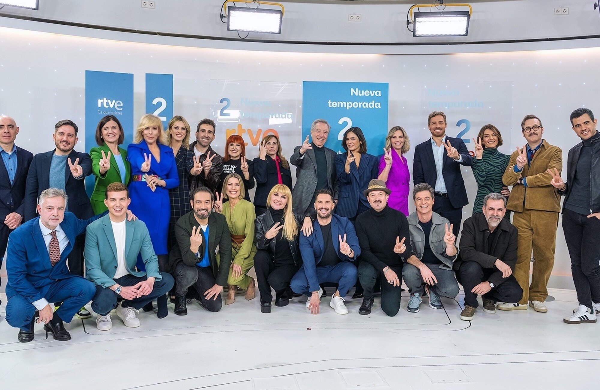 Los rostros de La 2 en su nueva temporada