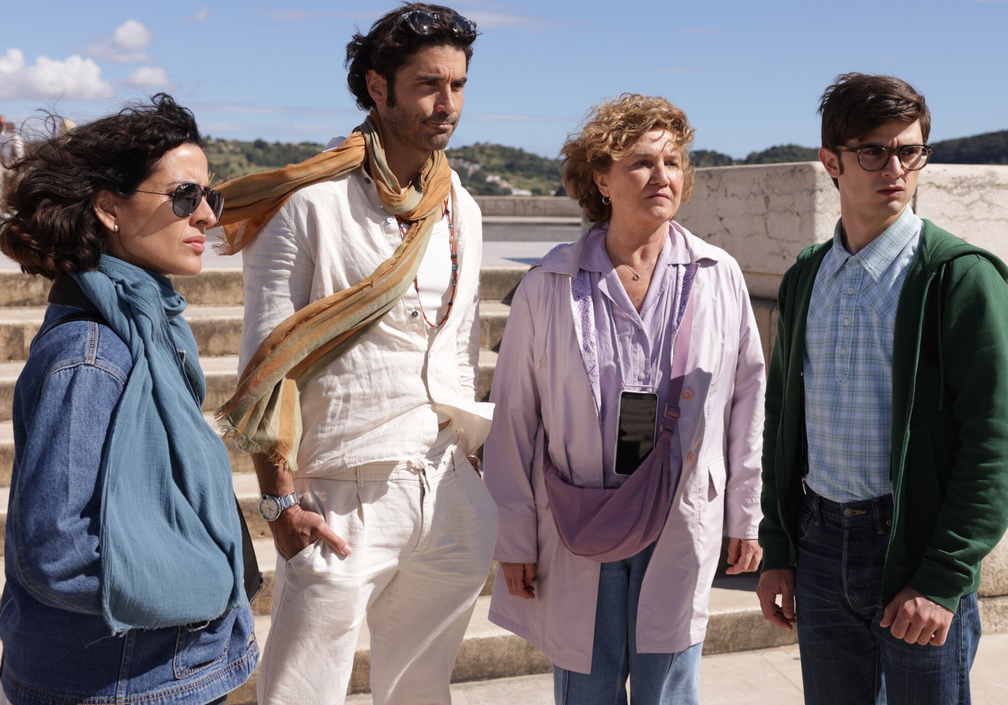 El reparto principal de 'Si es martes, es asesinato'