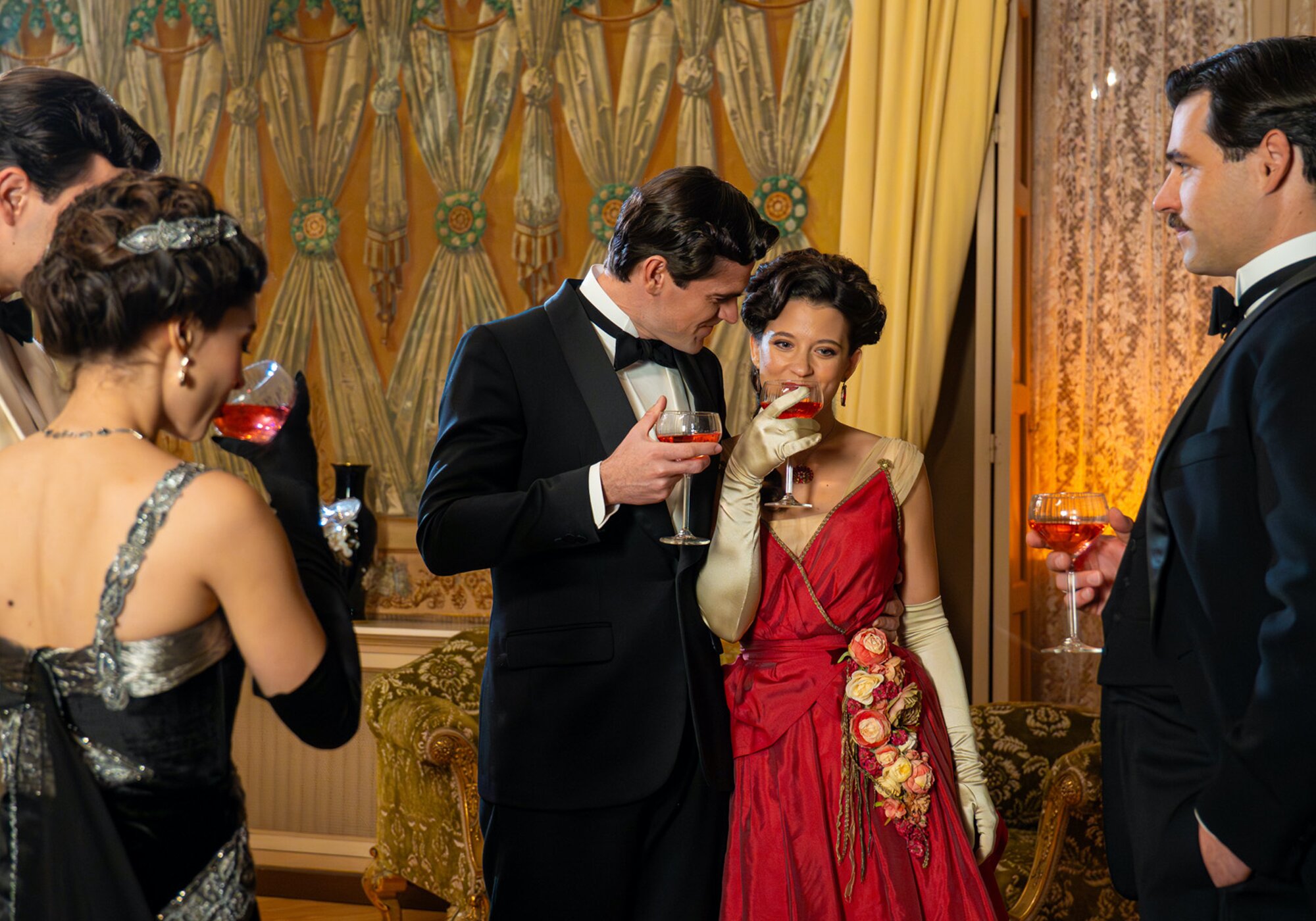 La fiesta de don Pedro de Artiaga en 'La promesa'