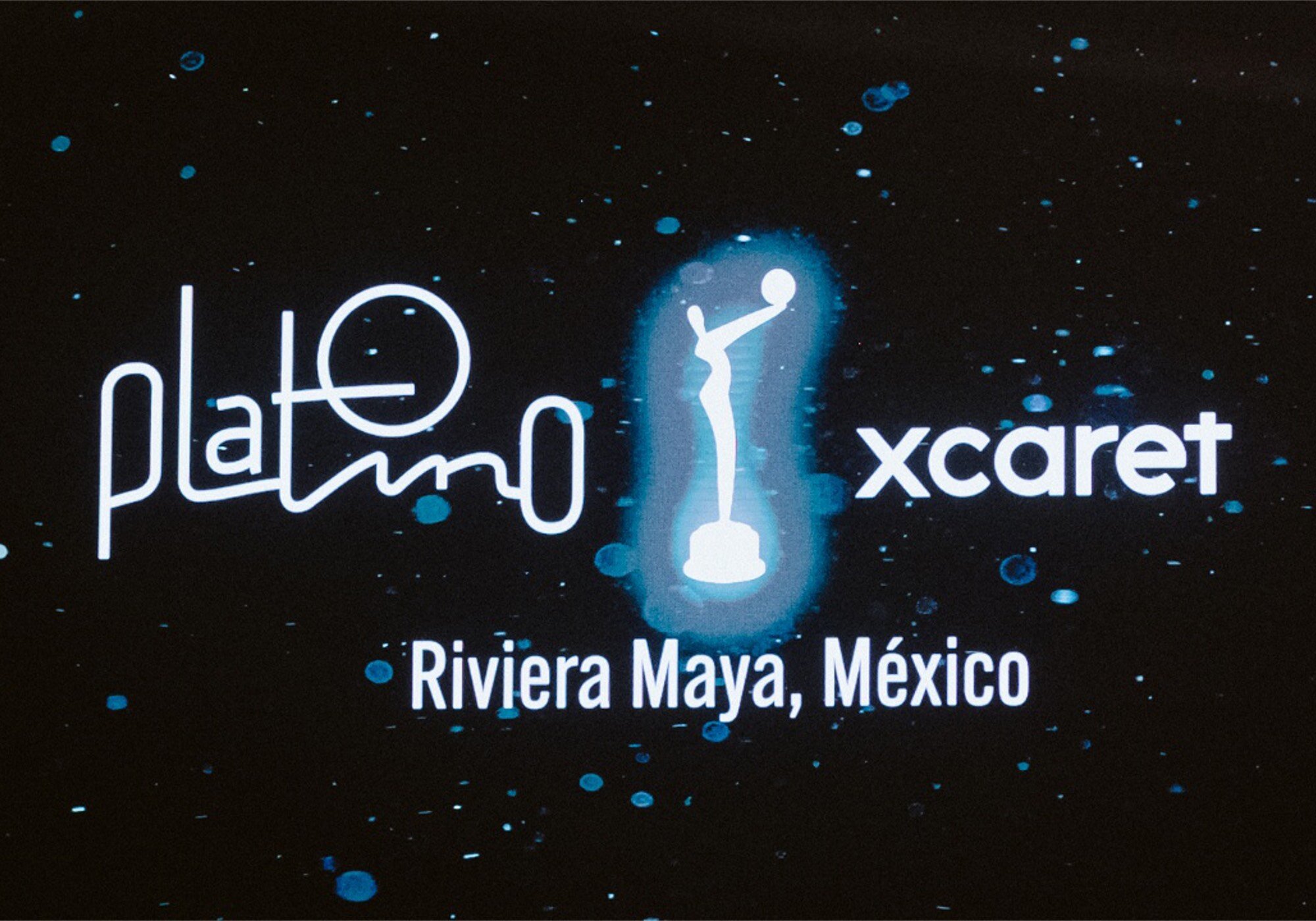 Logo de los Premios Platino de 2026, en Xcaret (Riviera Maya)