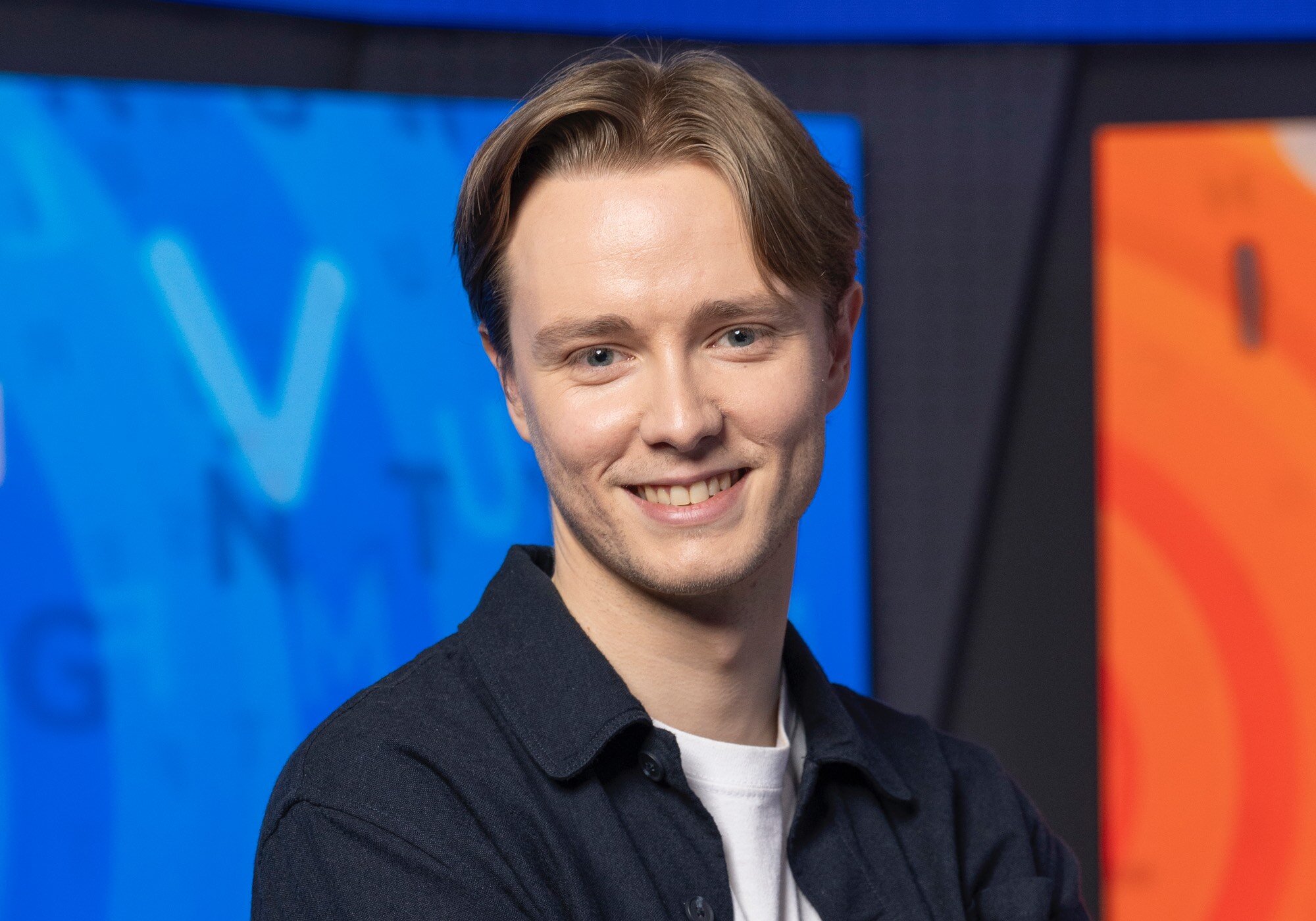 Manu Pascual, en el plató de 'Pasapalabra'