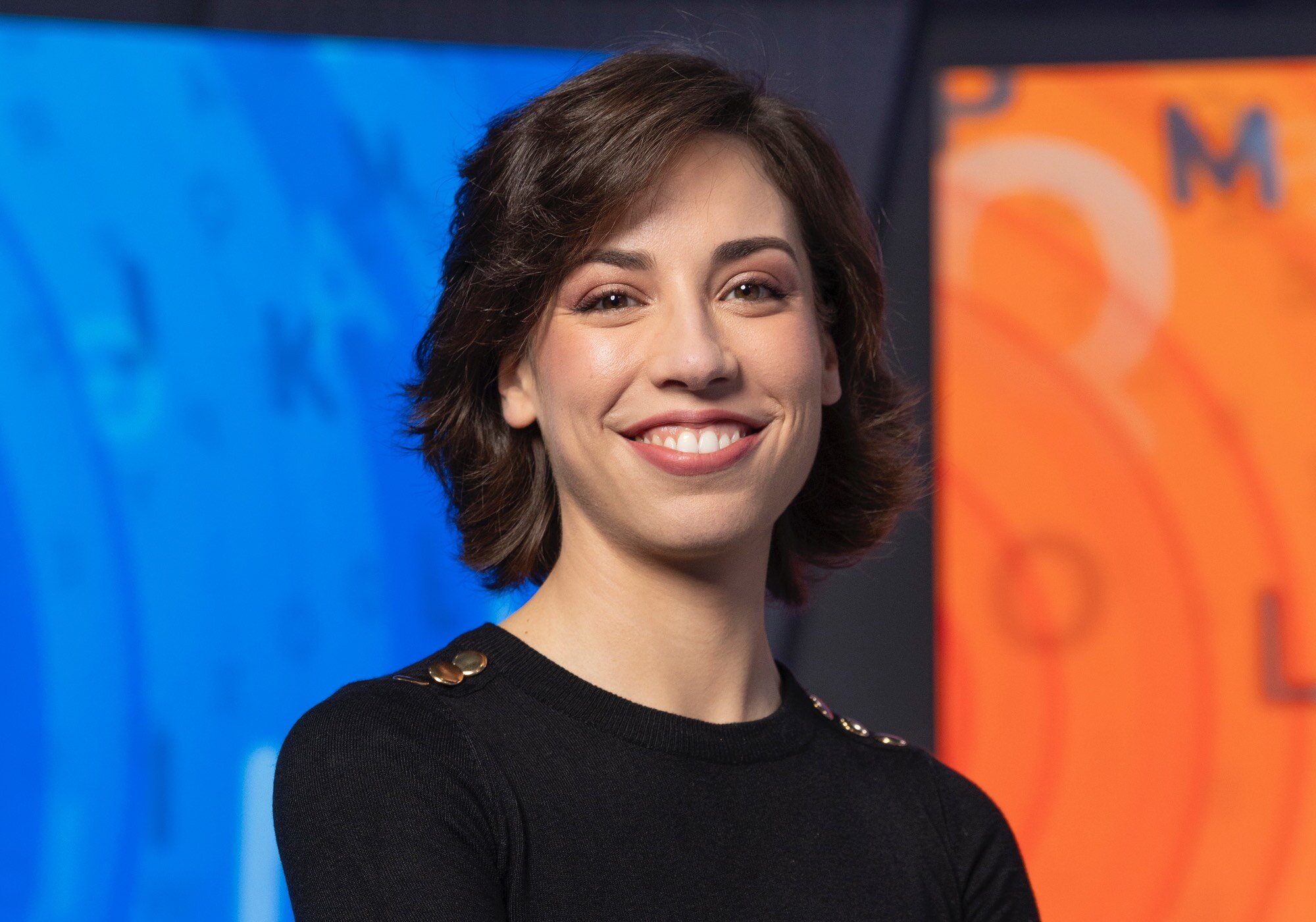 Rosa Rodríguez, en el plató de 'Pasapalabra'