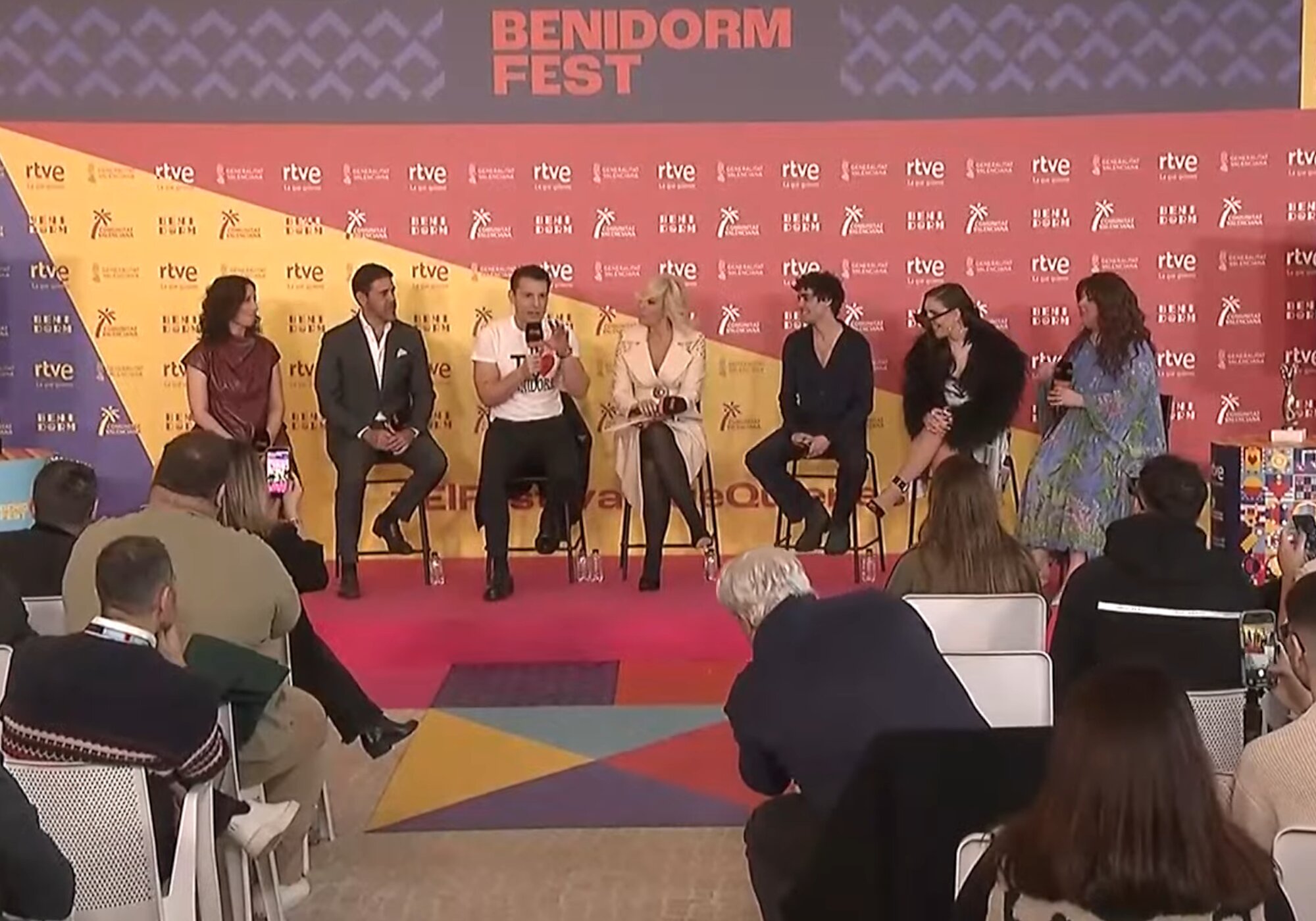 Rueda de prensa previa a la primera semifinal del Benidorm Fest 2026
