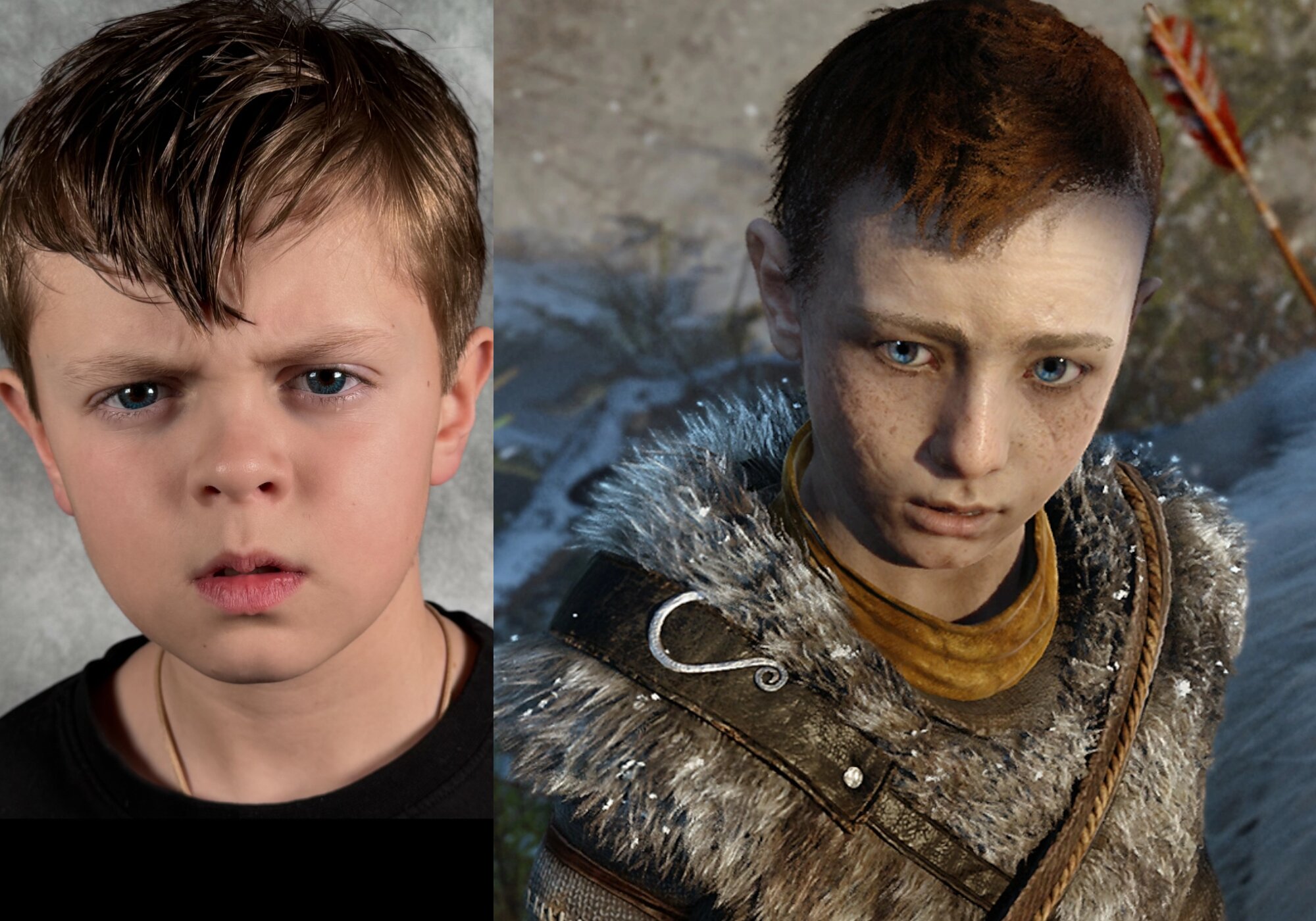 Callum Vinson interpreta a Atreus en 'God of War'