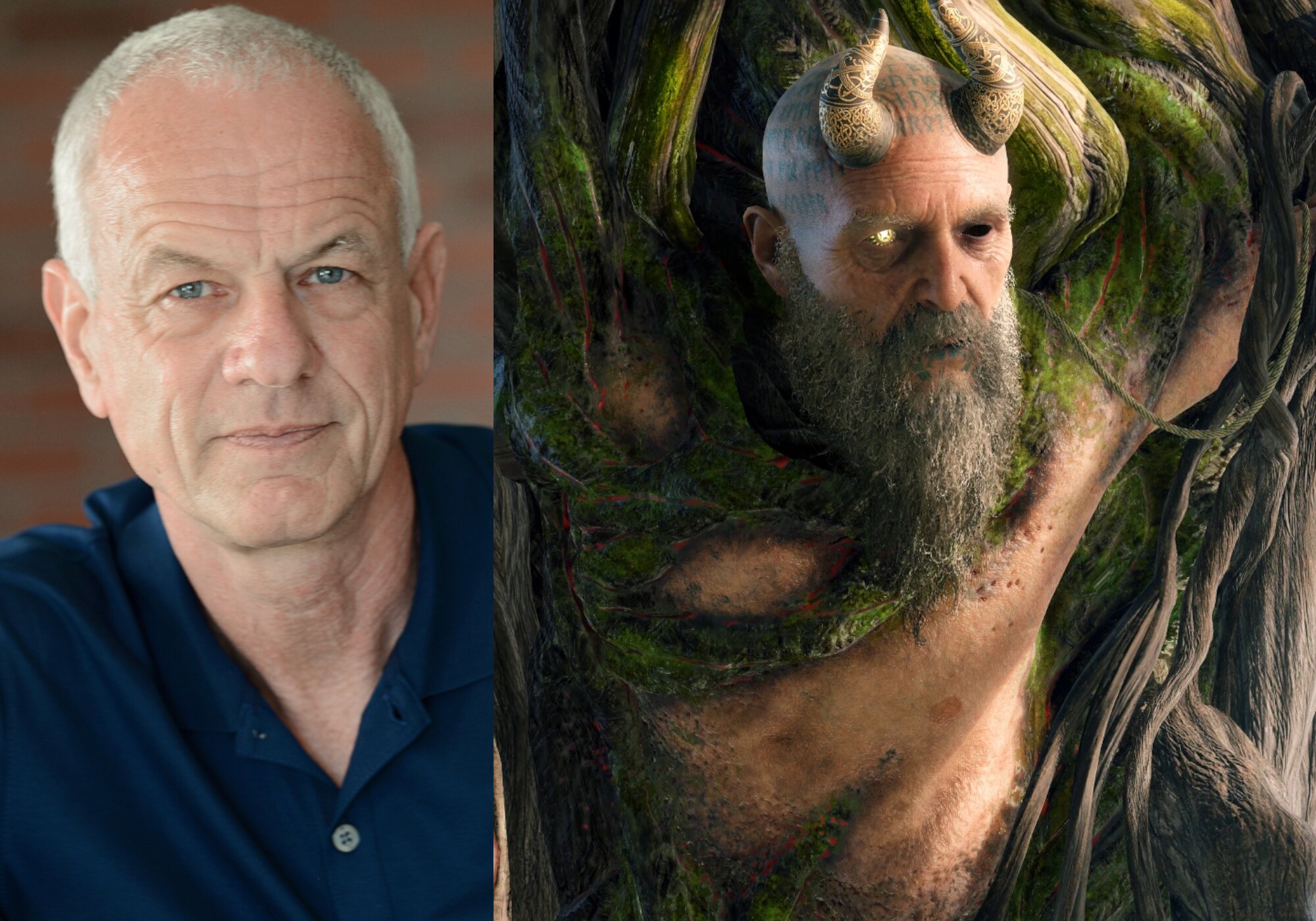 Alastair Duncan interpreta a Mimir en 'God of War'