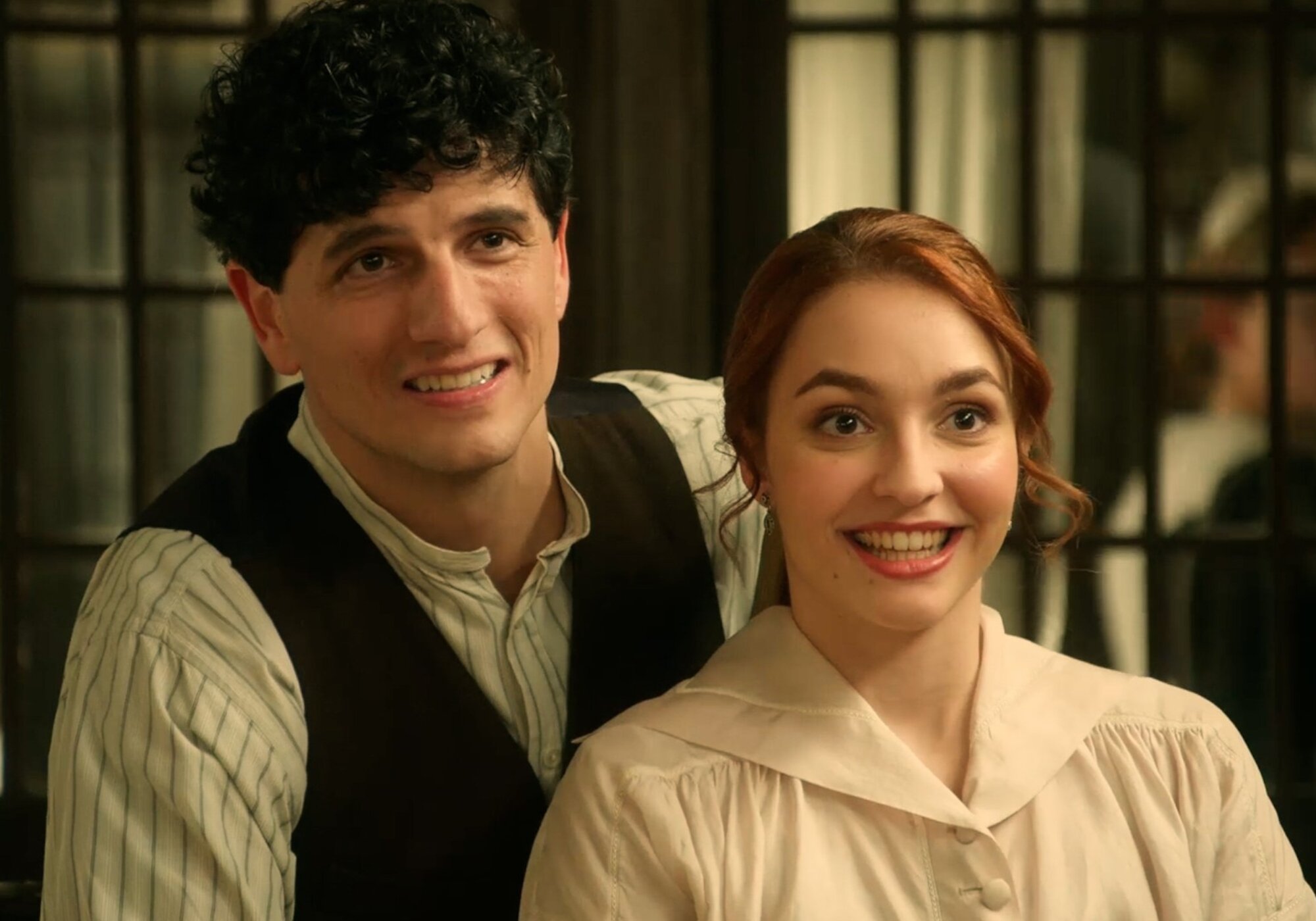 Toño y Enora en 'La promesa'