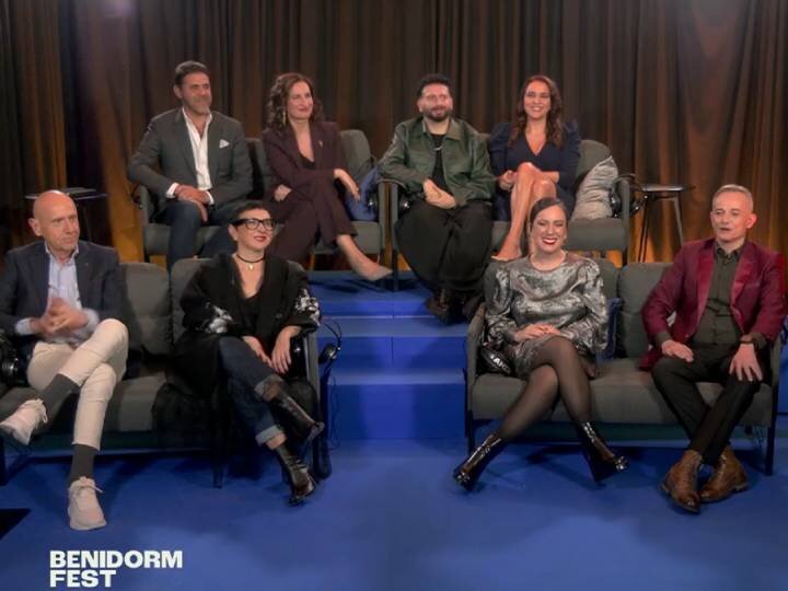 El jurado del Benidorm Fest 2026 en su primera semifinal