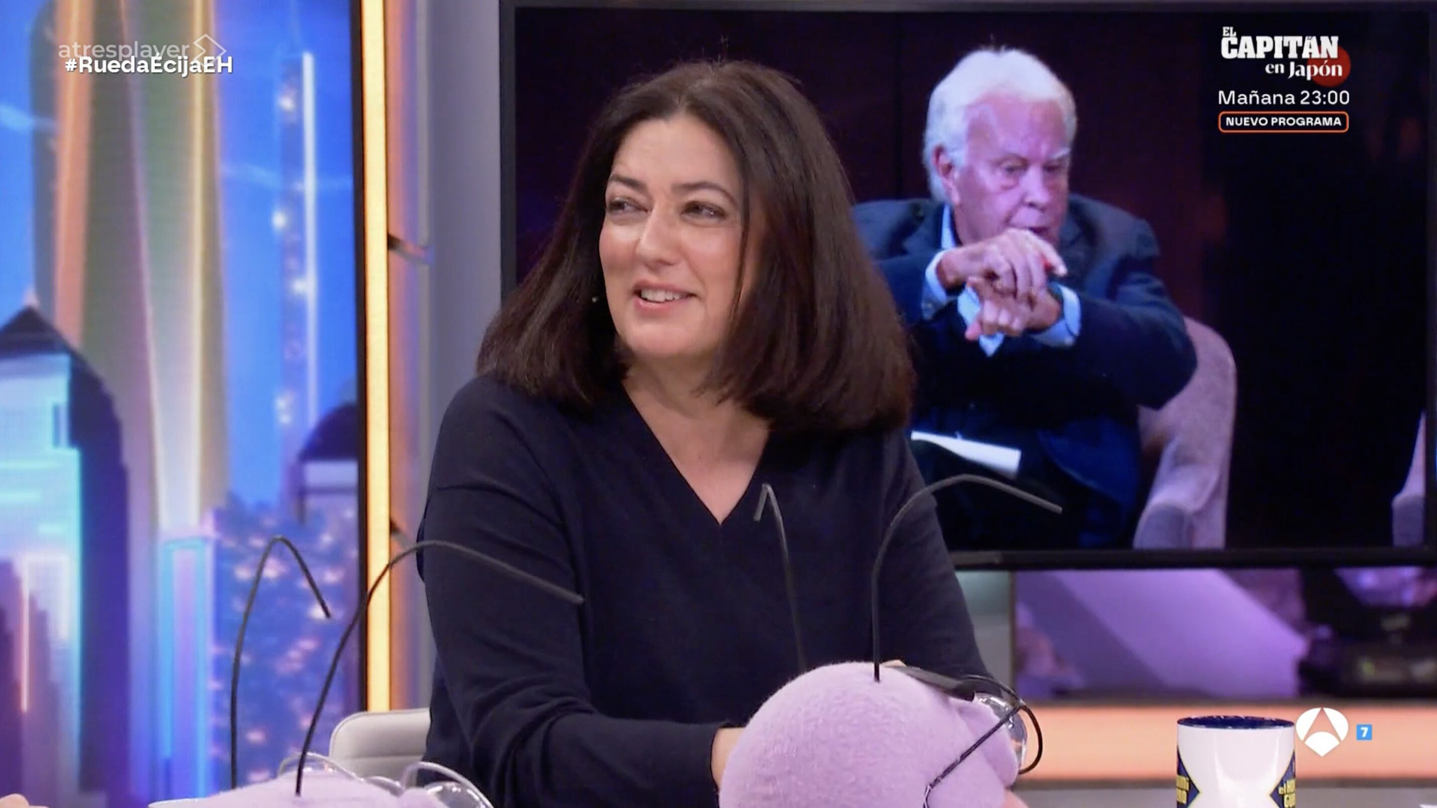 Rosa Belmonte en la tertulia de 'El hormiguero'