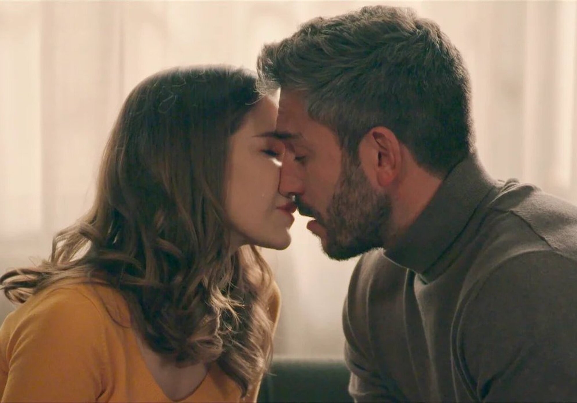 El beso de 'Sueños de libertad'