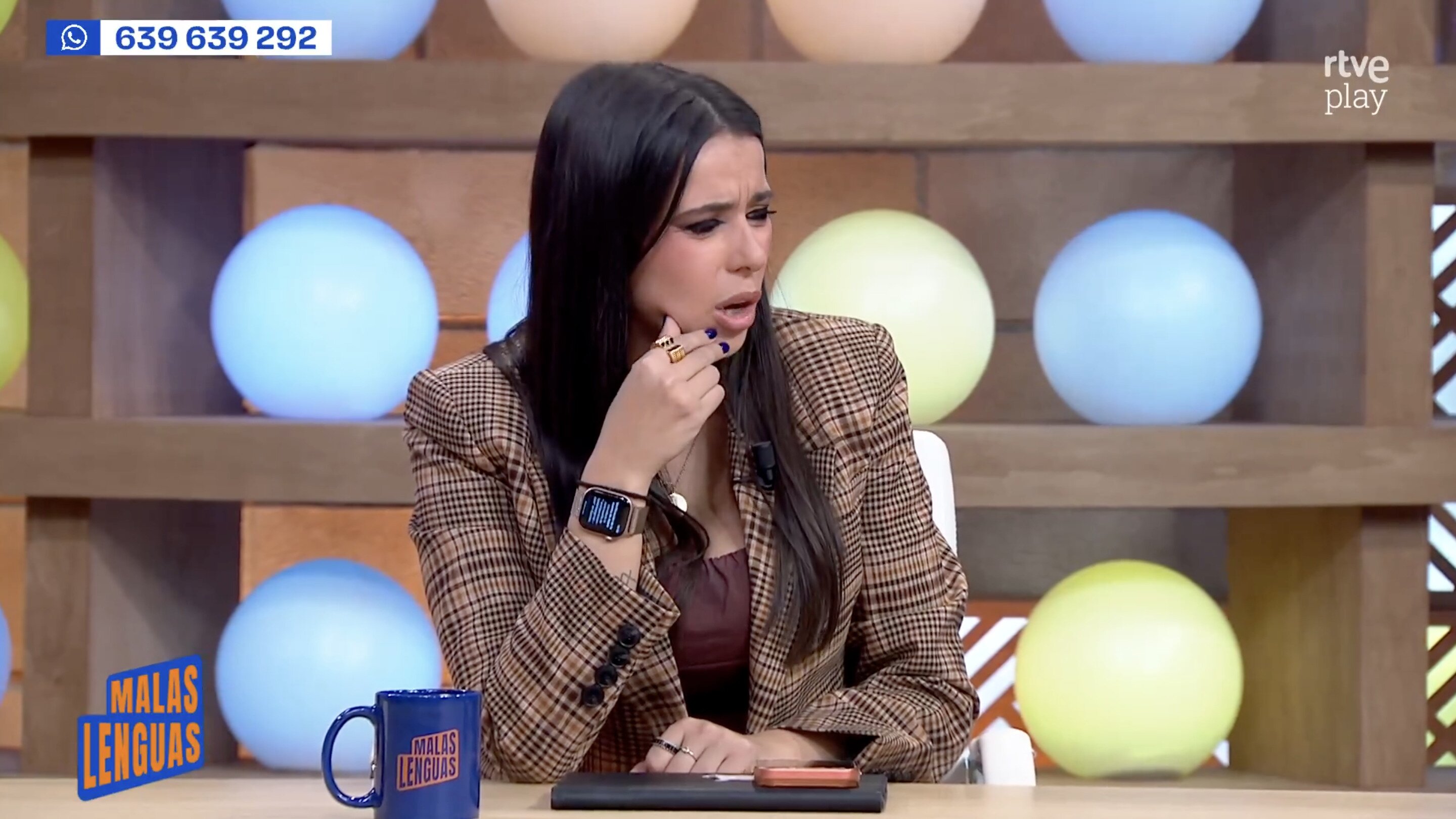 Sarah Santaolalla en 'Malas lenguas'