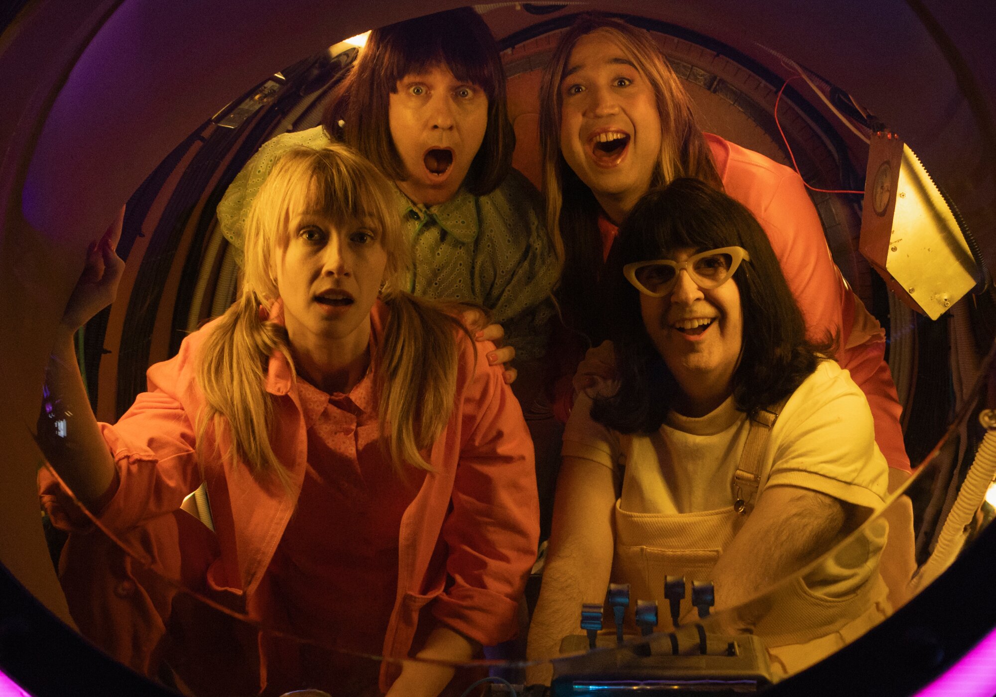 Rafaela, Debo, Corpus y Chelo en &amp;#39;Rafaela y su loco mundo&amp;#39;