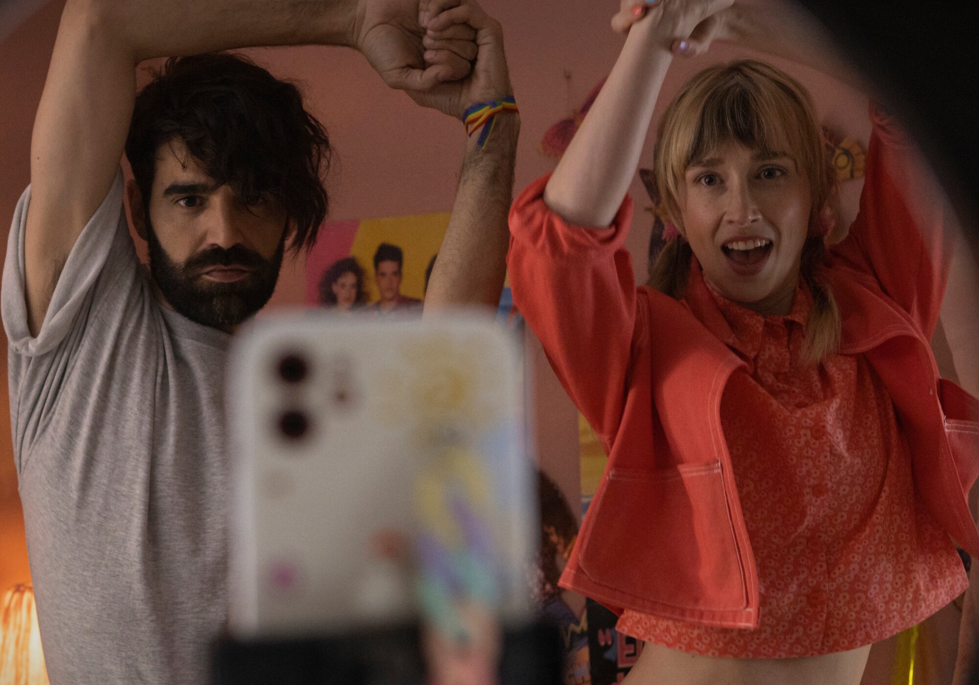 David Verdaguer e Ingrid García-Jonsson en &amp;#39;Rafaela y su loco mundo&amp;#39;