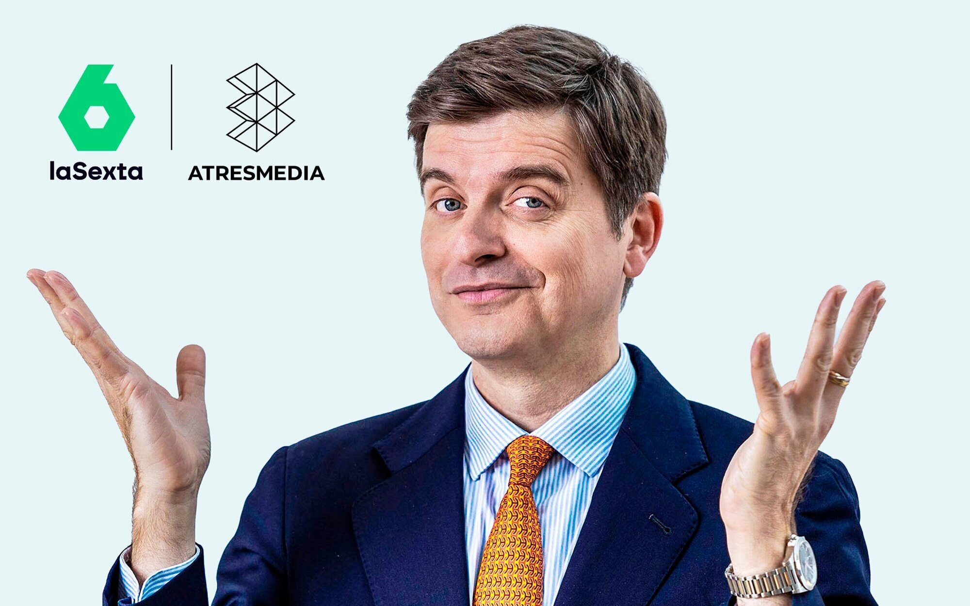 Con esta imagen se anunció el fichaje de Marc Giró por Atresmedia