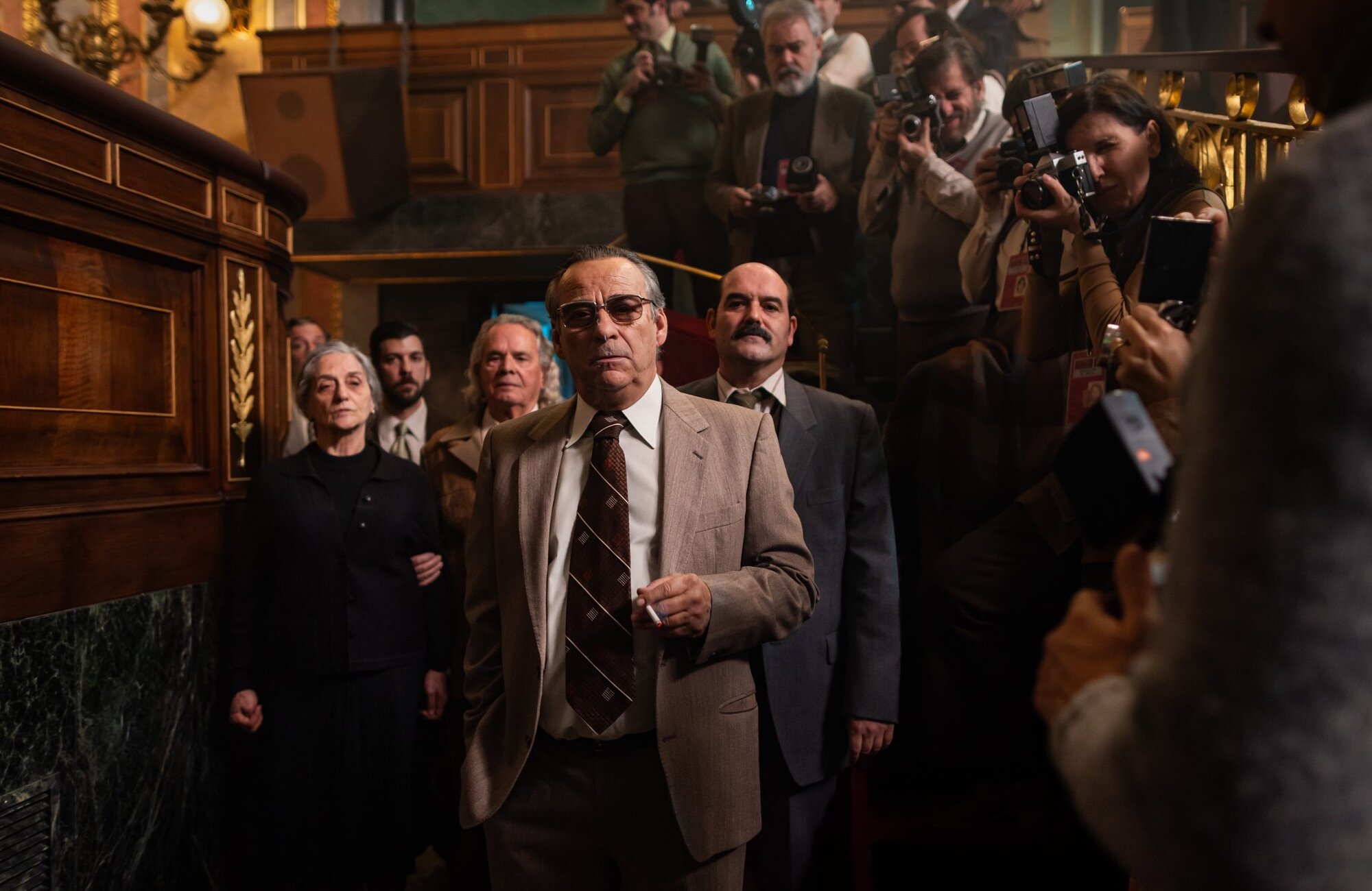 Eduard Fernández como Santiago Carrillo en 'Anatomía de un instante'