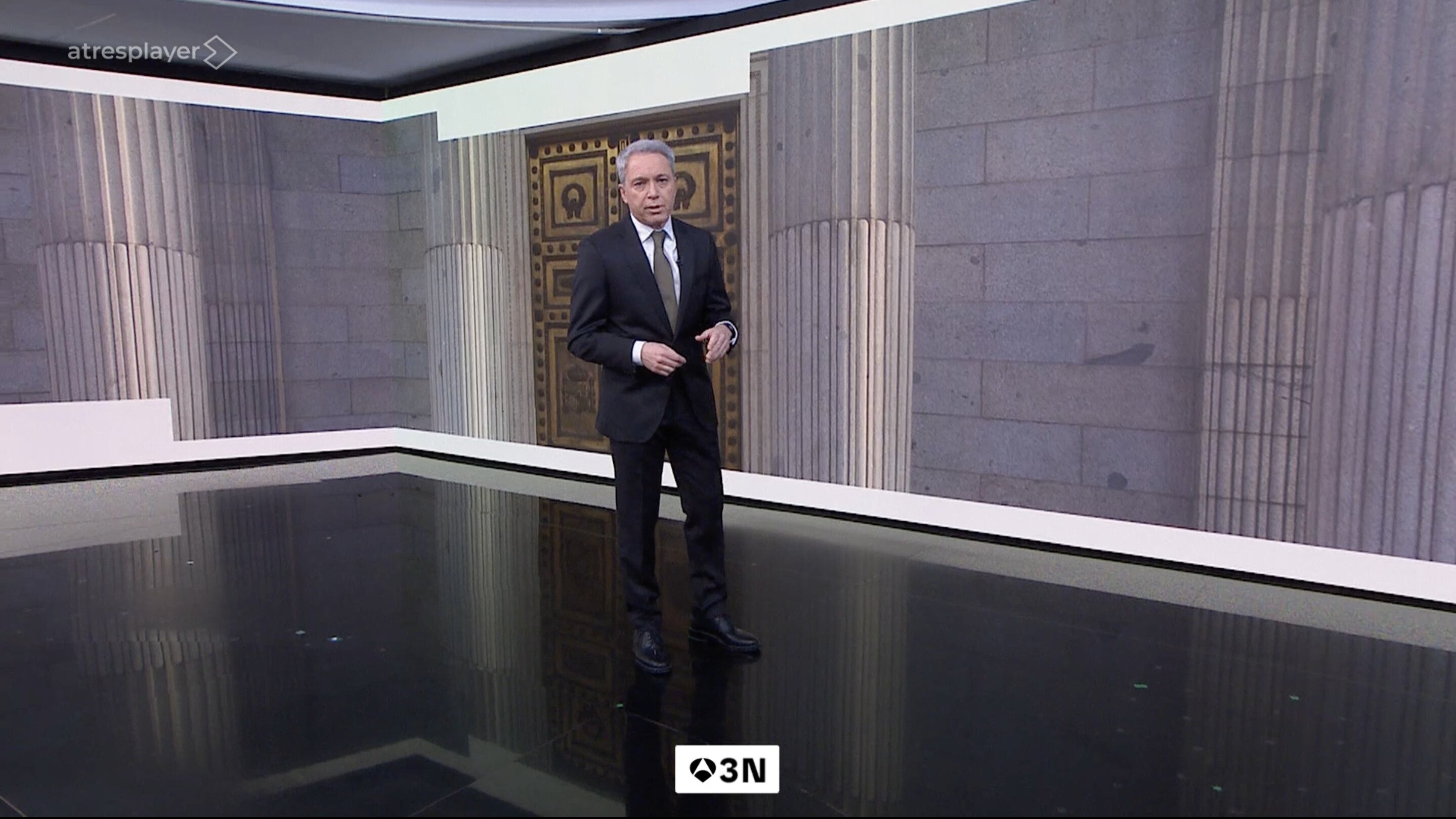 Vicente Vallés en 'Antena 3 noticias 2'