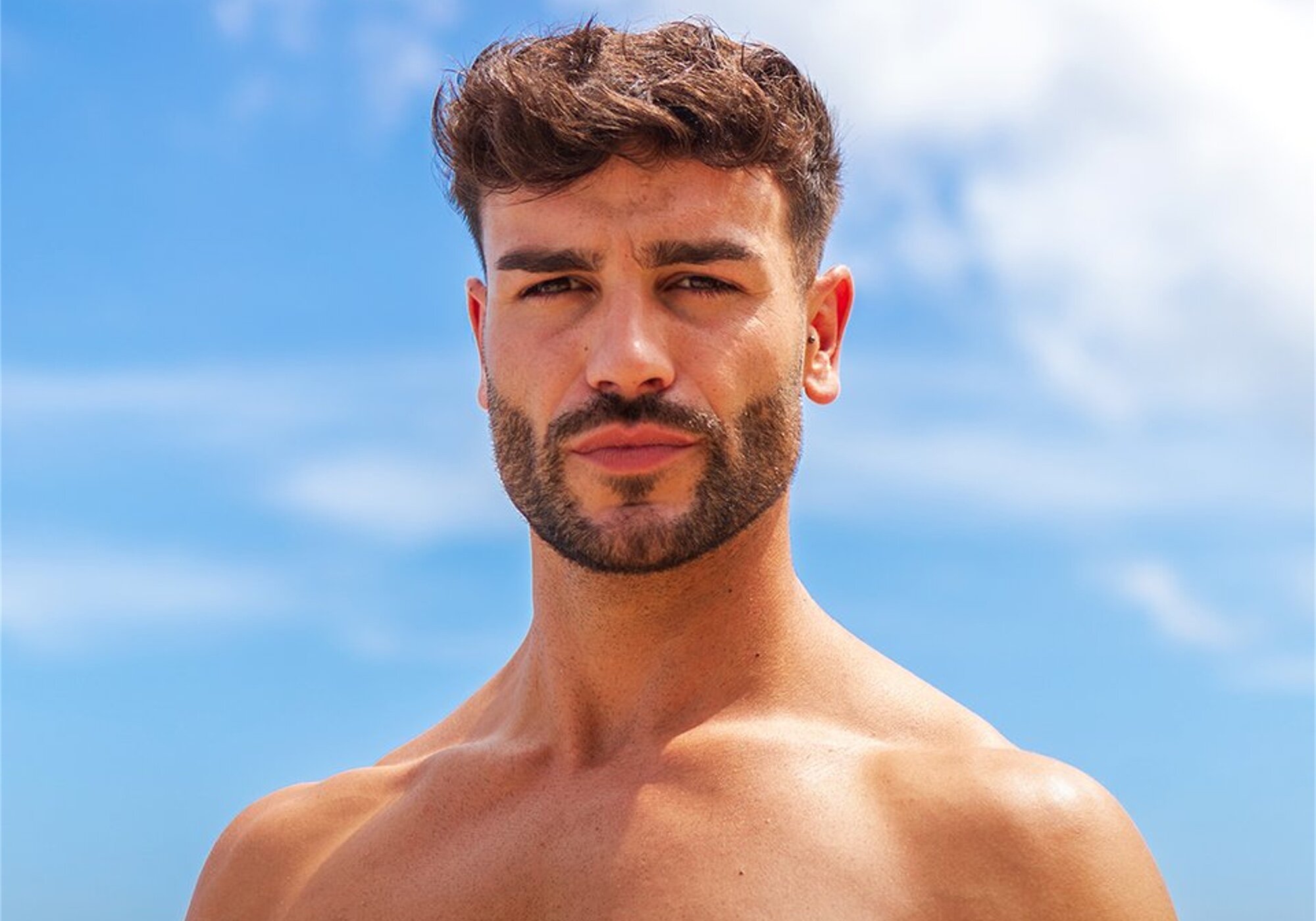 Gerard Arias, en un posado de 'La isla de las tentaciones'